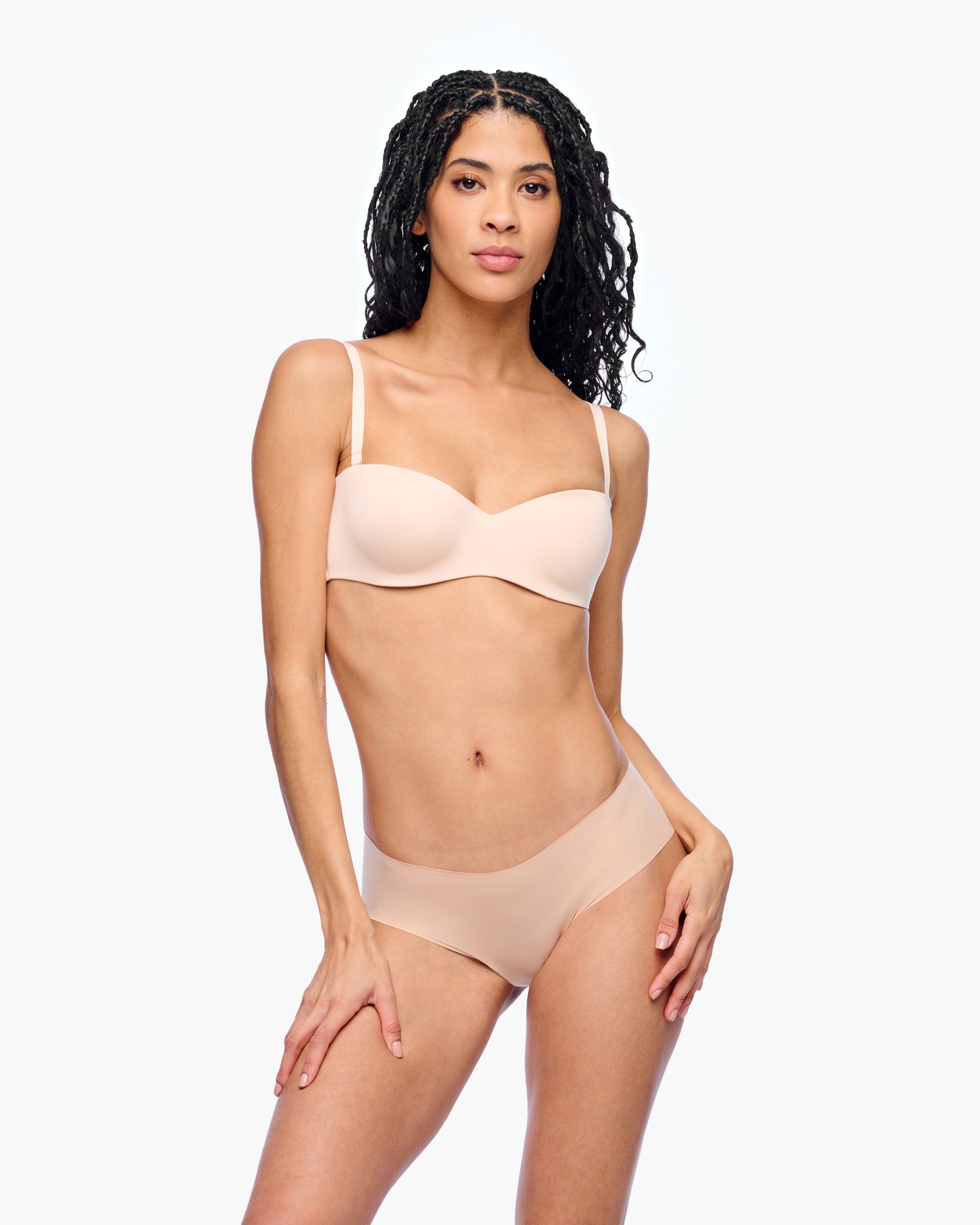 Beige Sujetadores - Evolution Sujetador Sin Tirantes