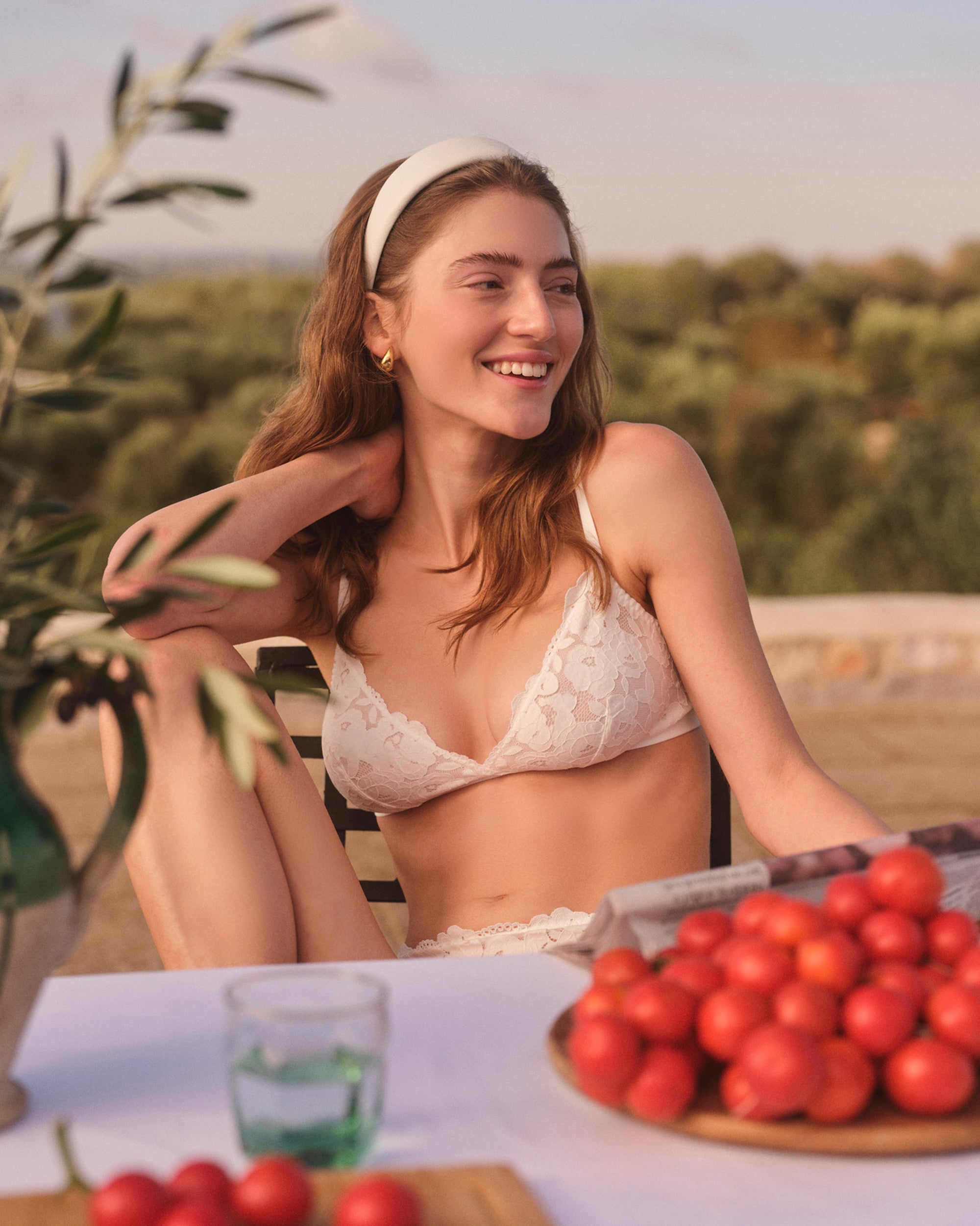 Bianco Bralette - Romanza Bralette