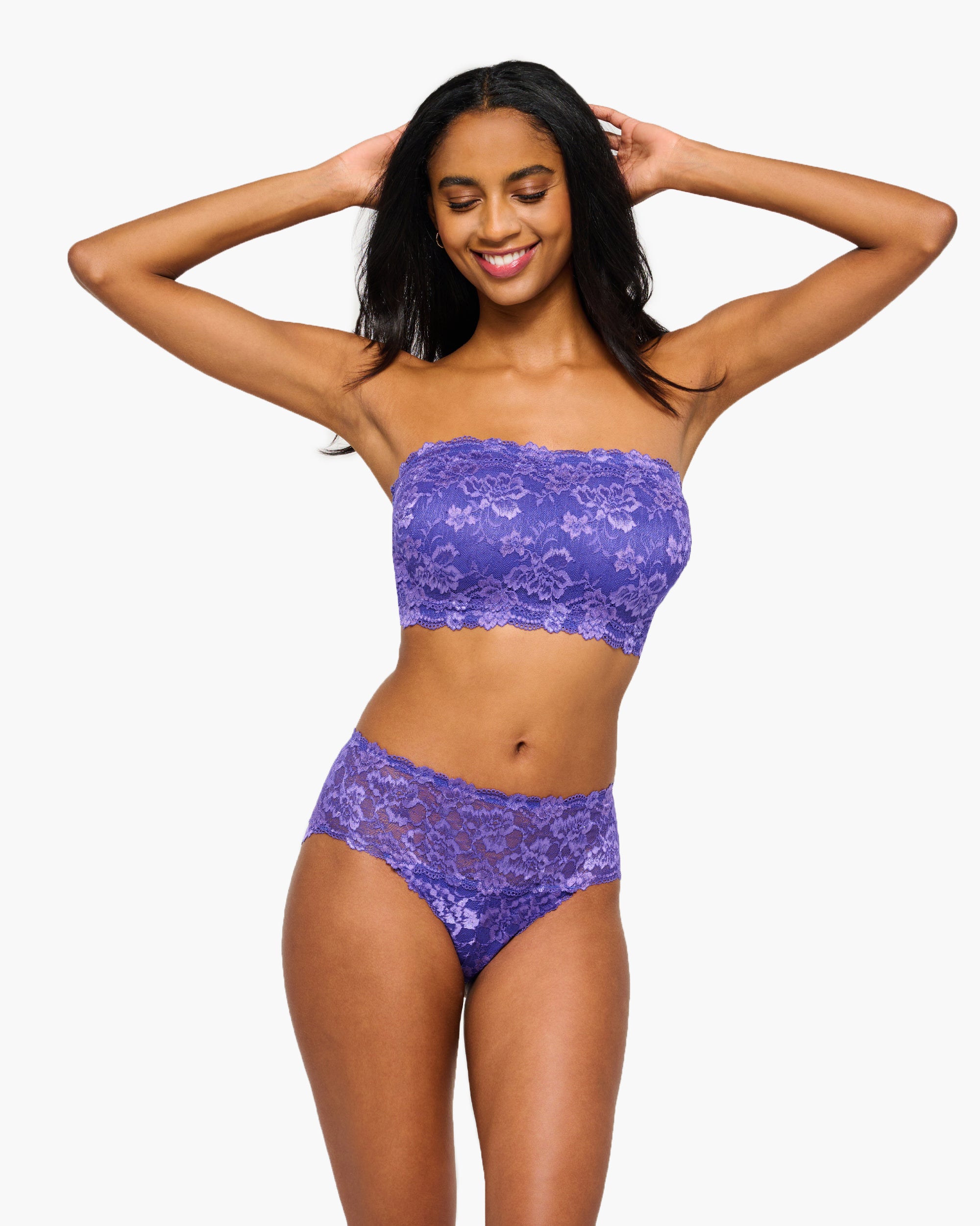 Purple Bralette - Savona Curvy Bandeau