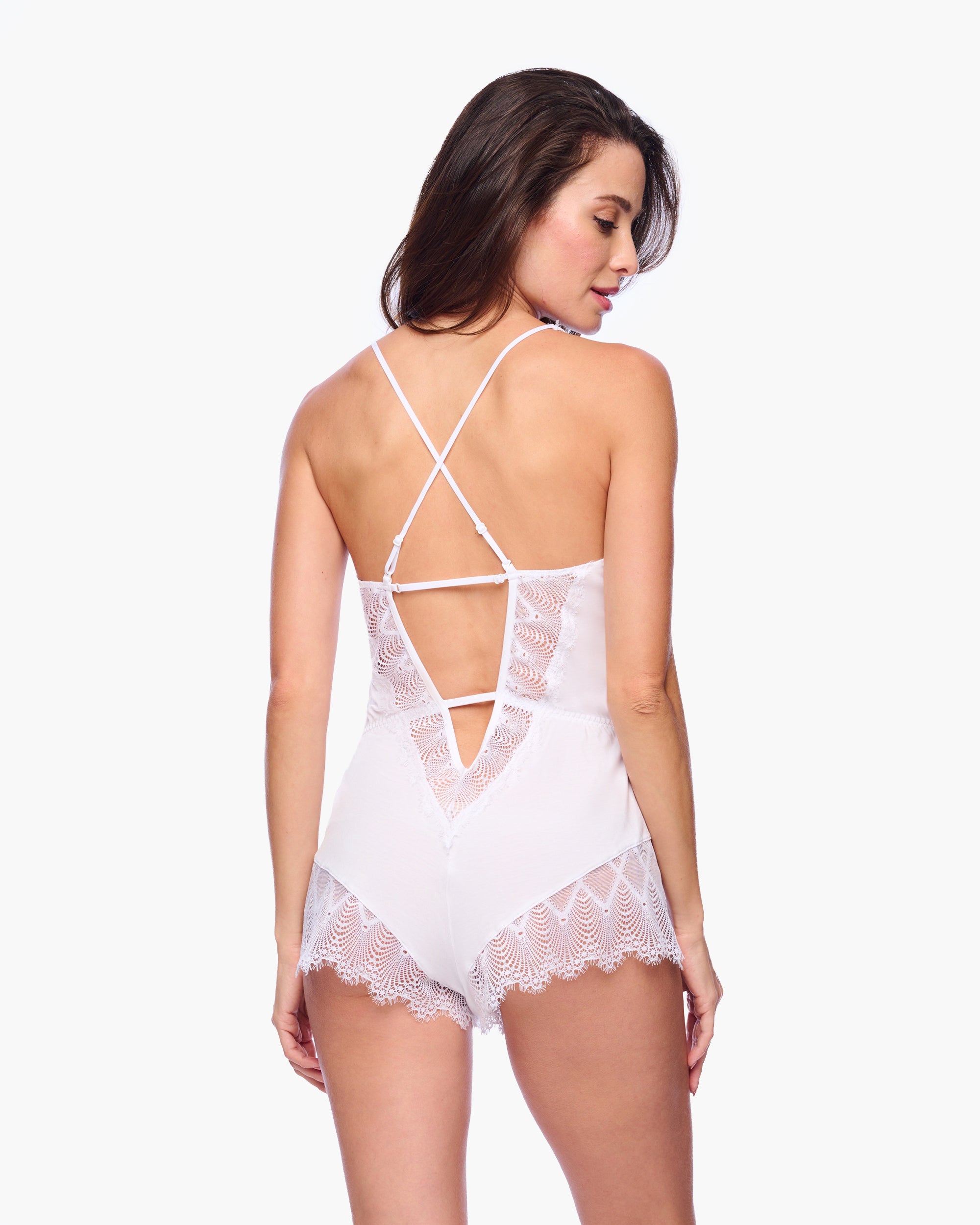 Weiß Body - Allure Sleep Jumpsuit