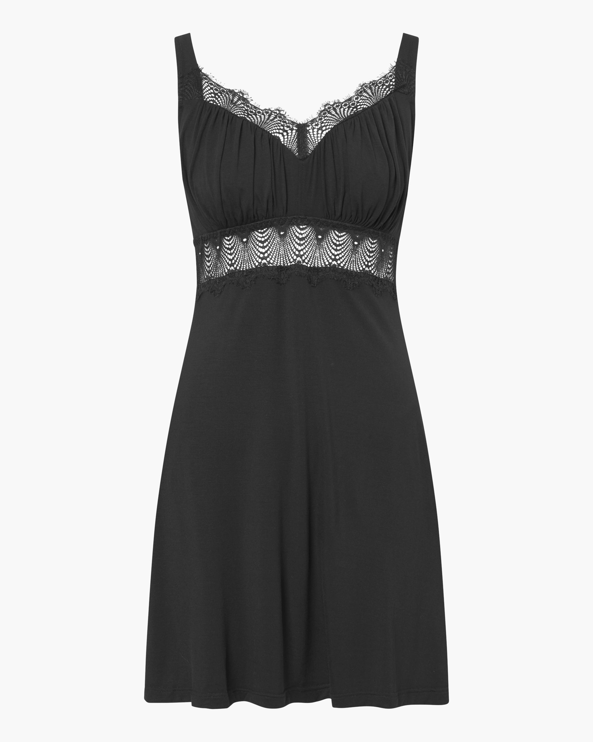 Nero Sottovesti - Allure Sleep Sottoveste Curvy