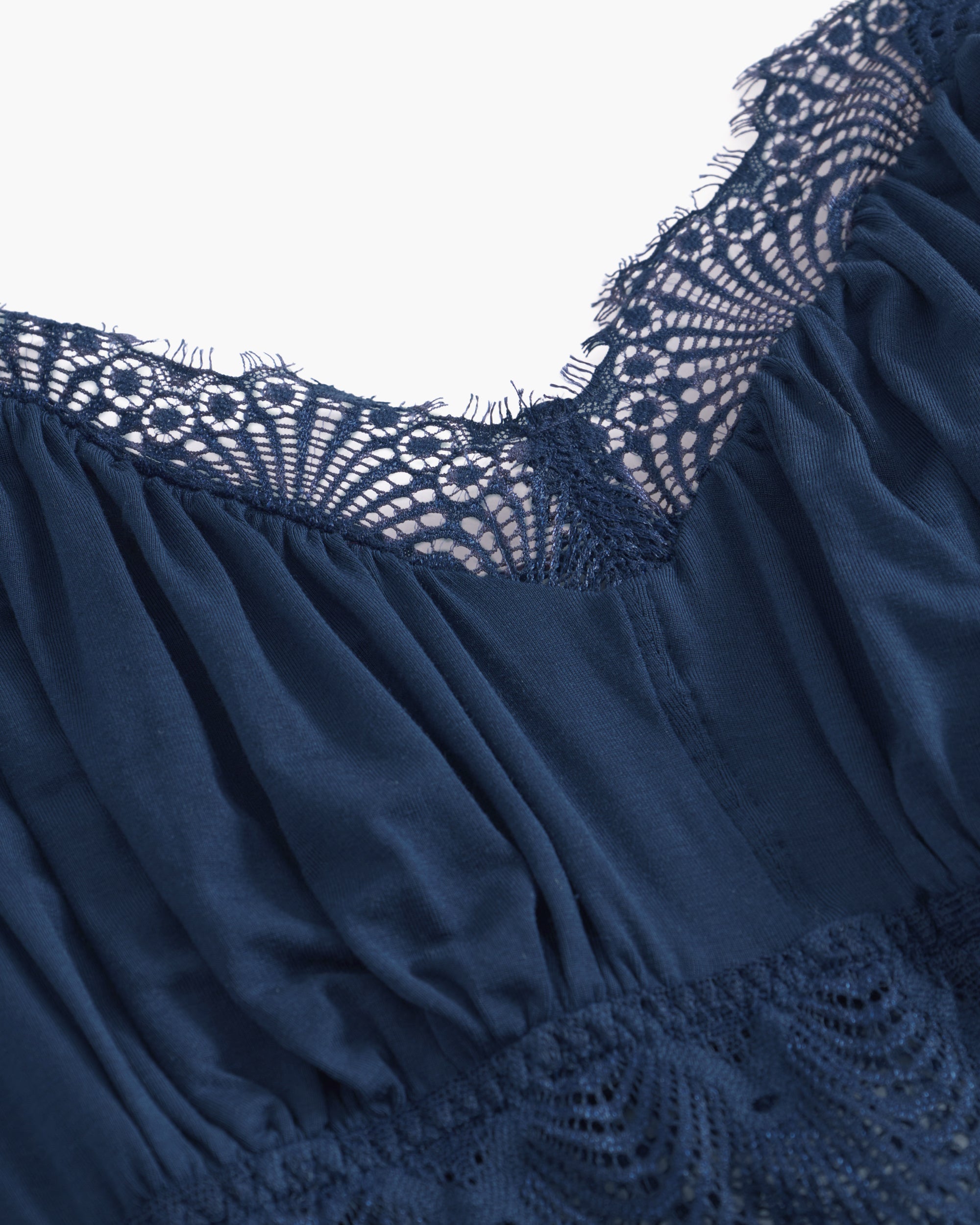 Bleue Chemise De Nuit - Allure Sleep Chemise De Nuit Curvy