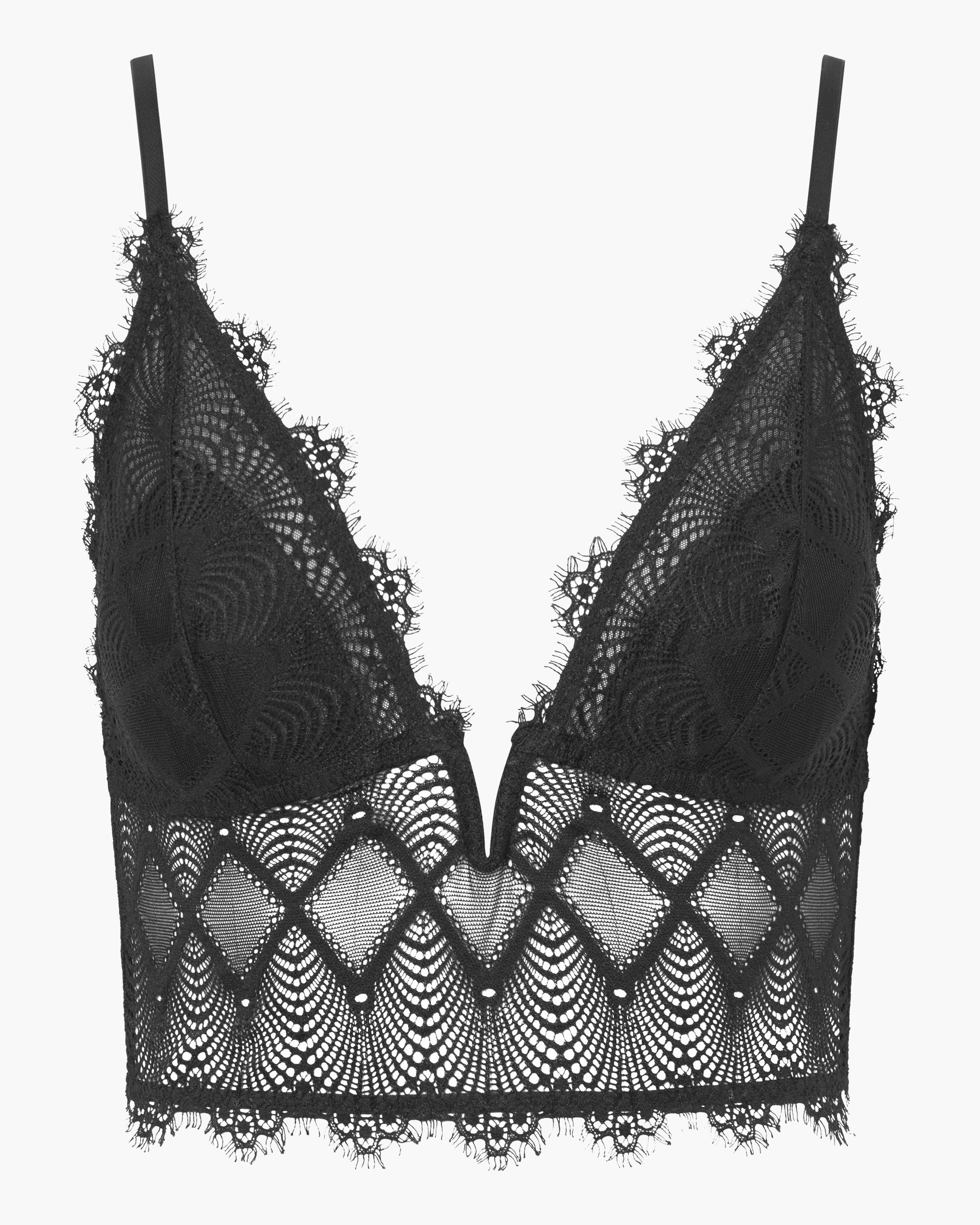 Schwarz Set - Allure Sleep Cami & Boxer