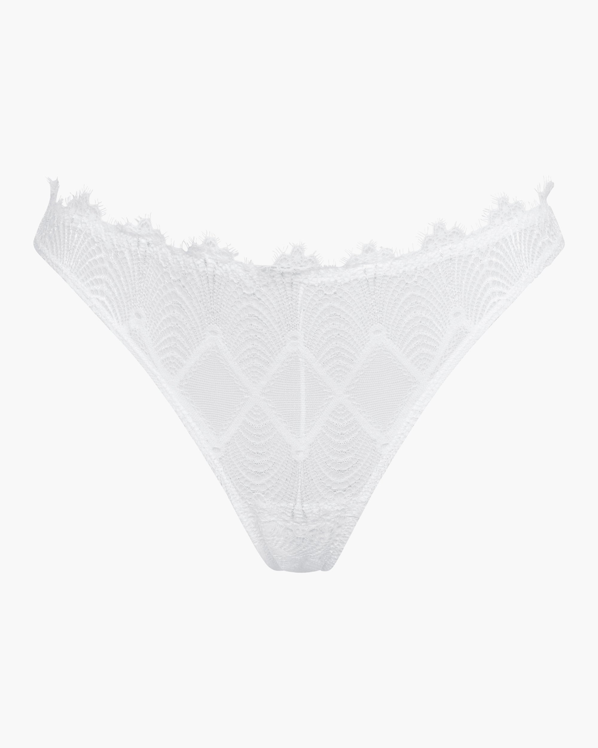 Blanc String - Allure Lanière