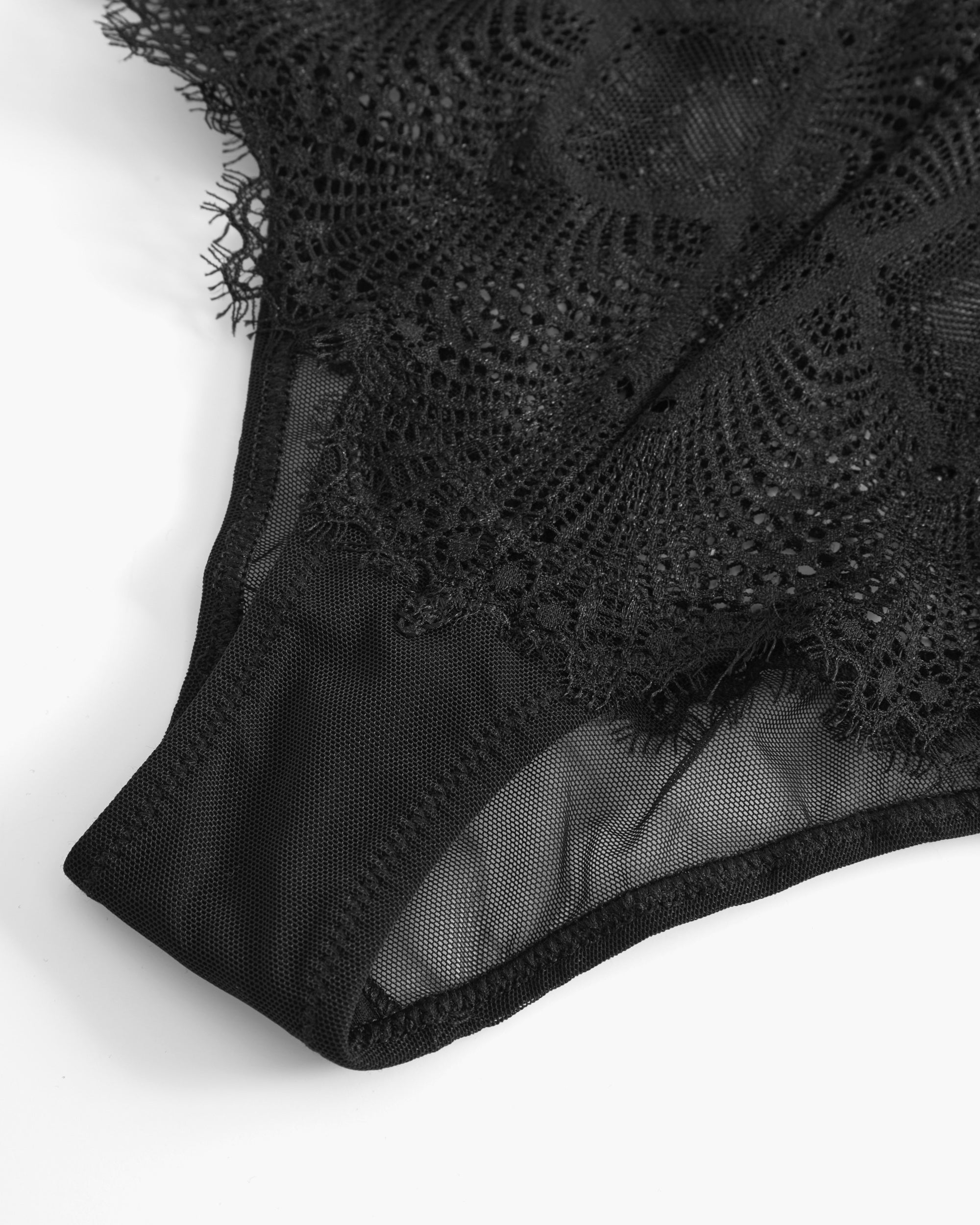 Schwarz Hotpants - Allure Freche Slip