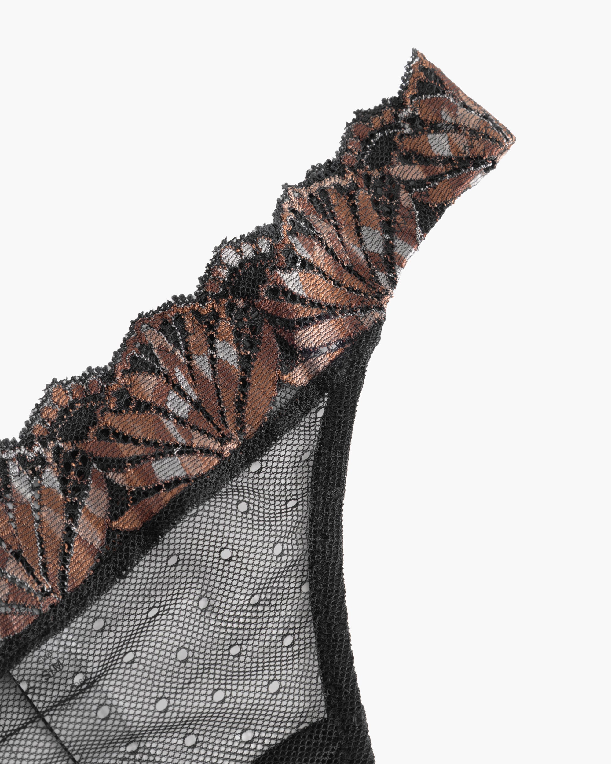 Noir String - Amalia Tanga Taille Basse