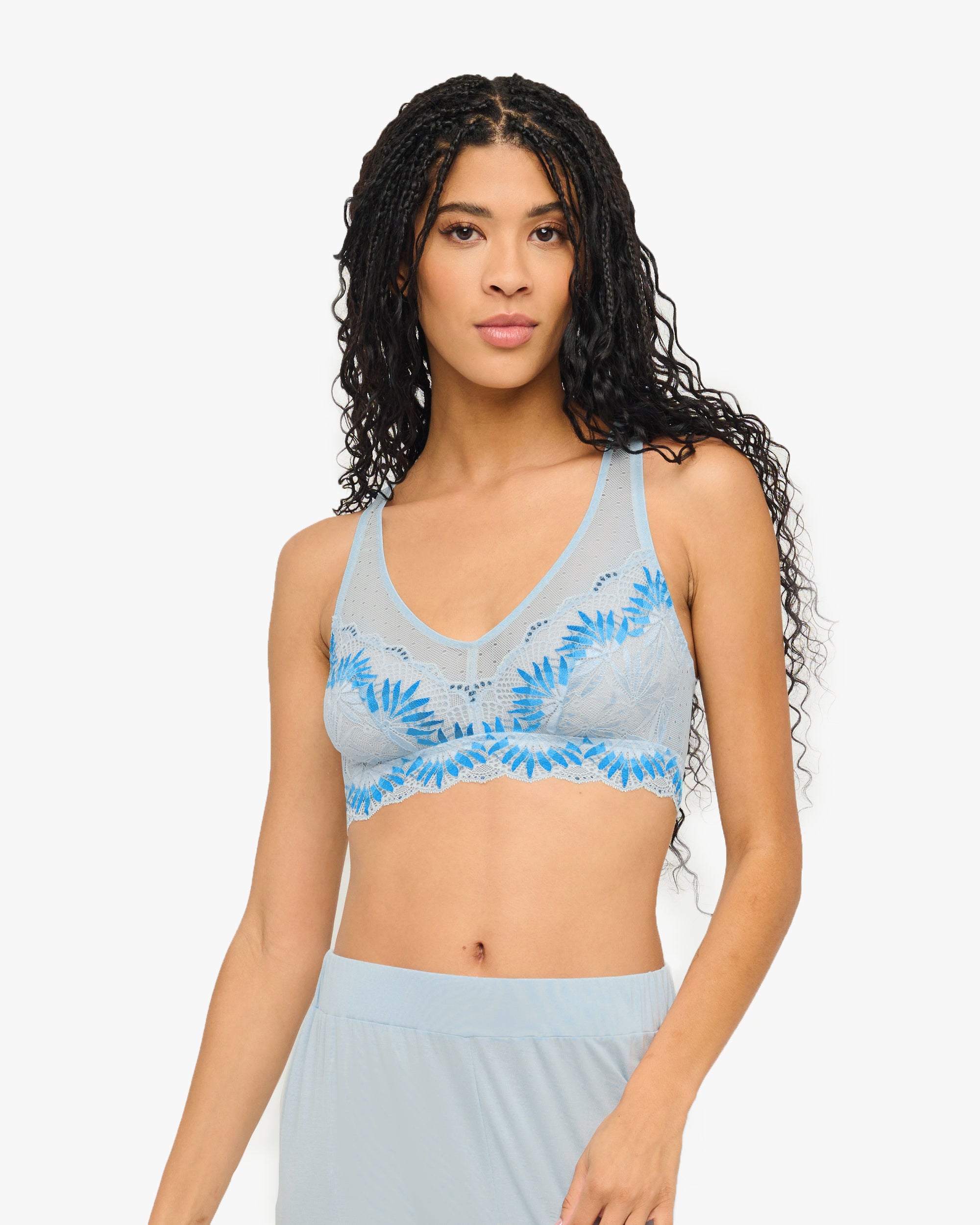 Blu Bralette - Amalia Bralette Con Retro A Vogatore