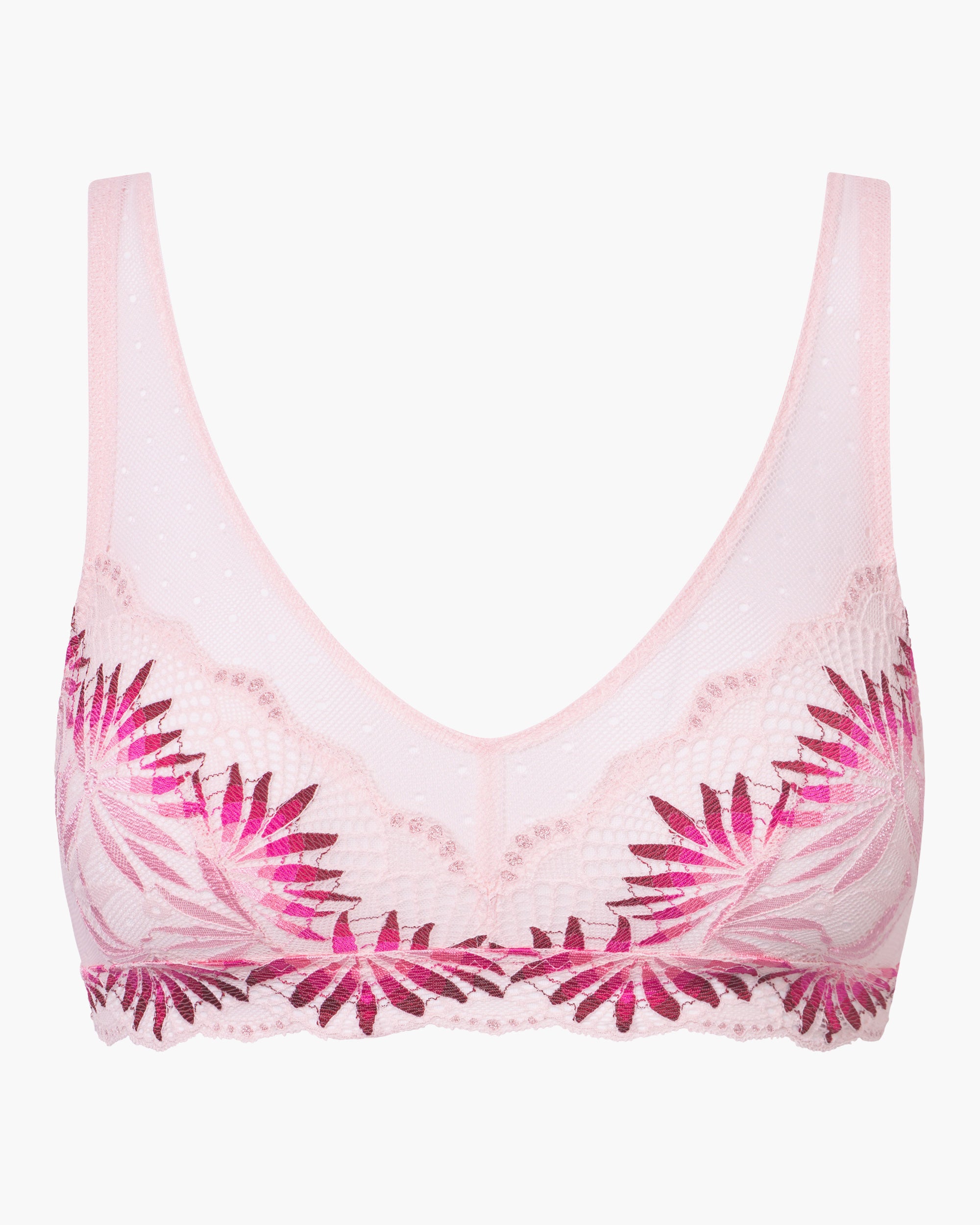 Pink Bralette - Amalia Racerback Bralette