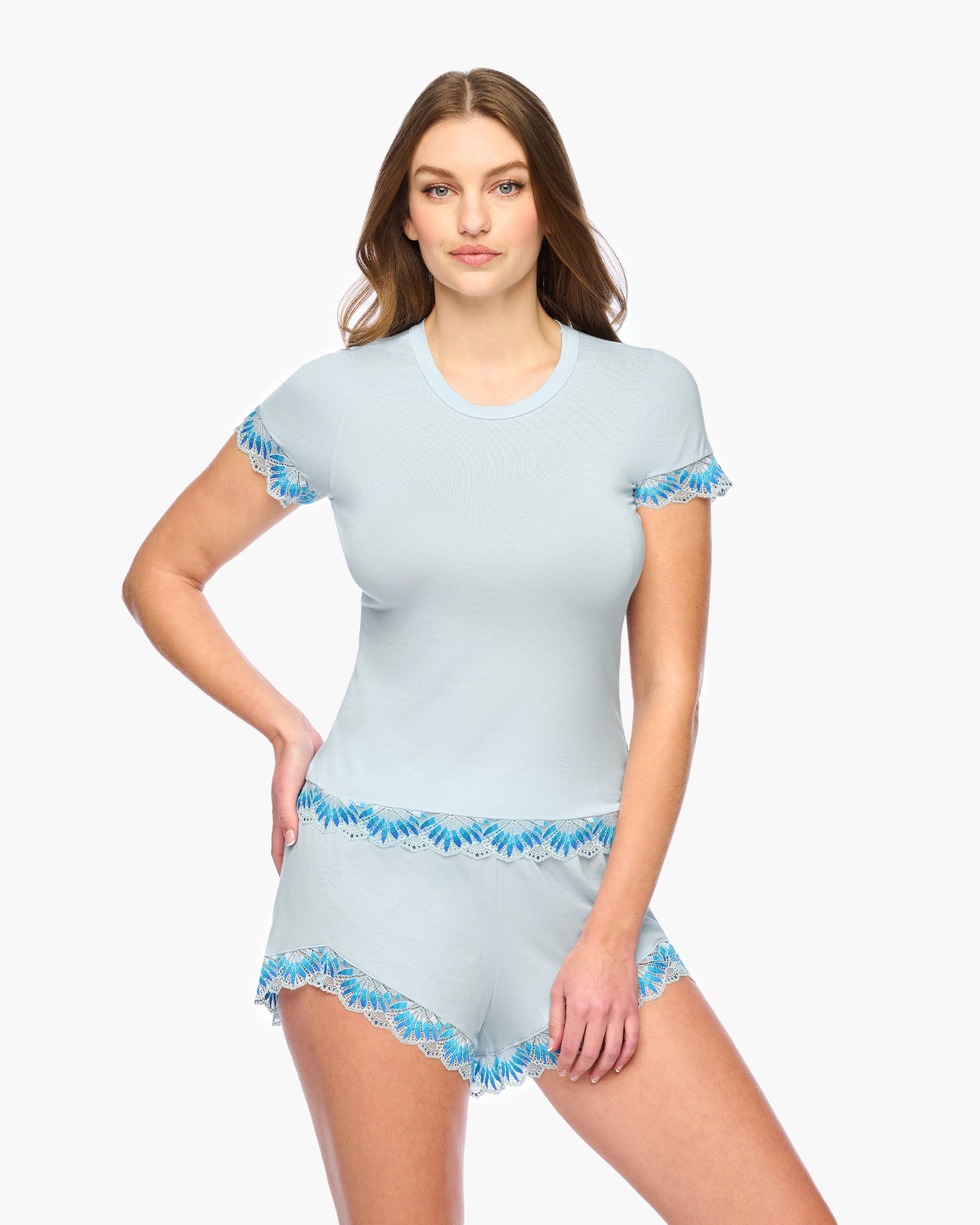 Blu Boxer - Amalia Pantaloncini In Modal