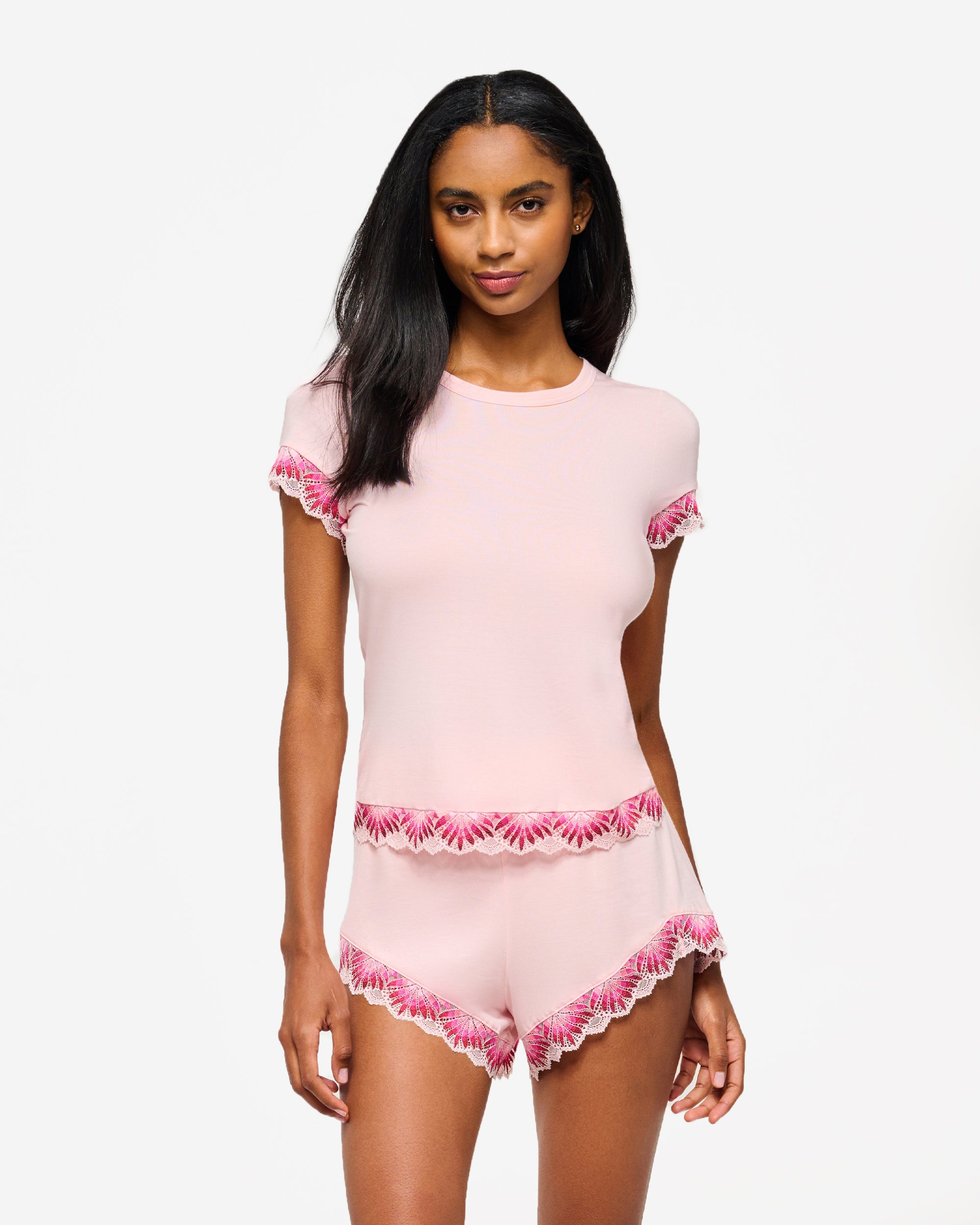 Pink Boxer - Amalia Modal Short