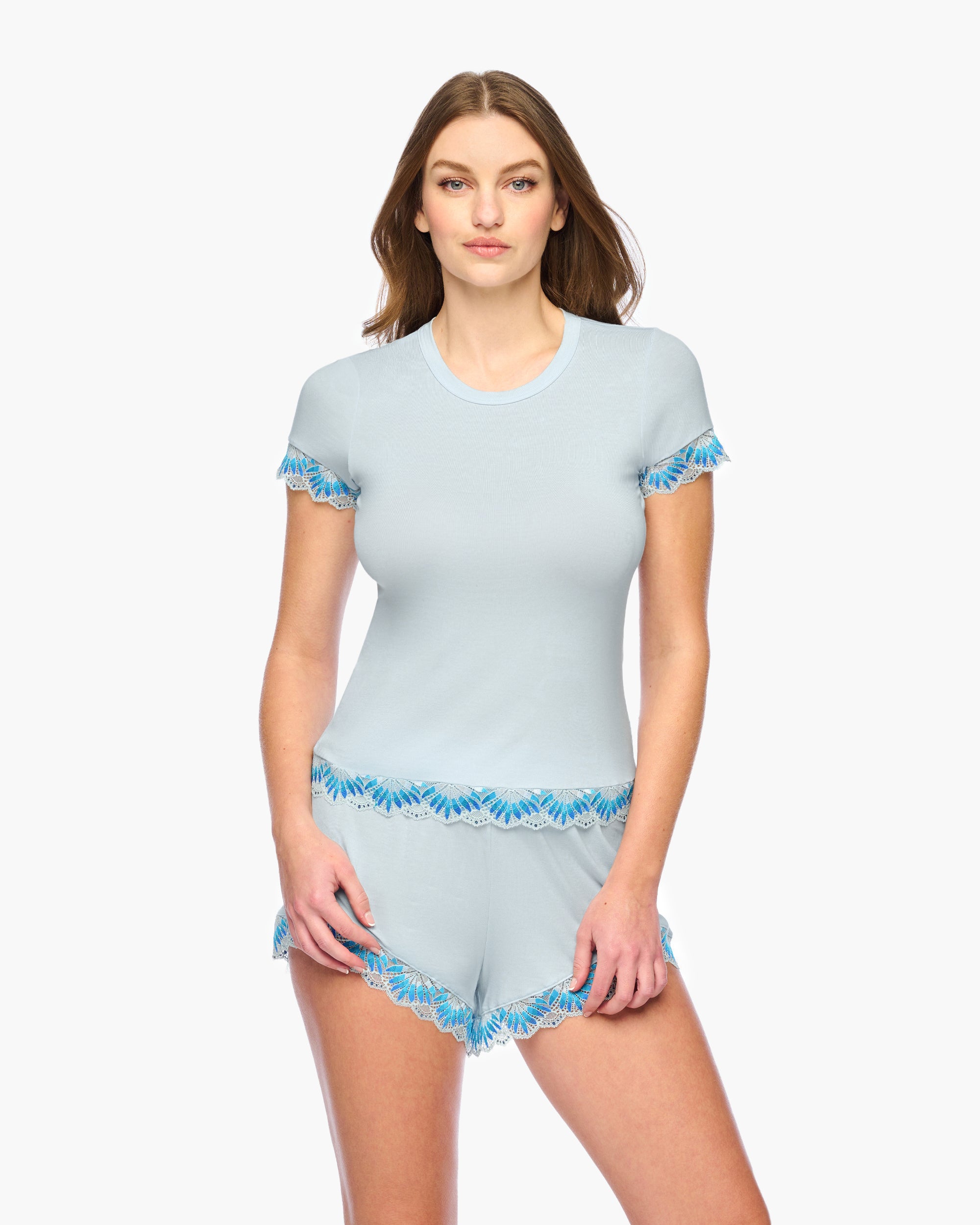 Blu Top - Amalia T-Shirt In Modal