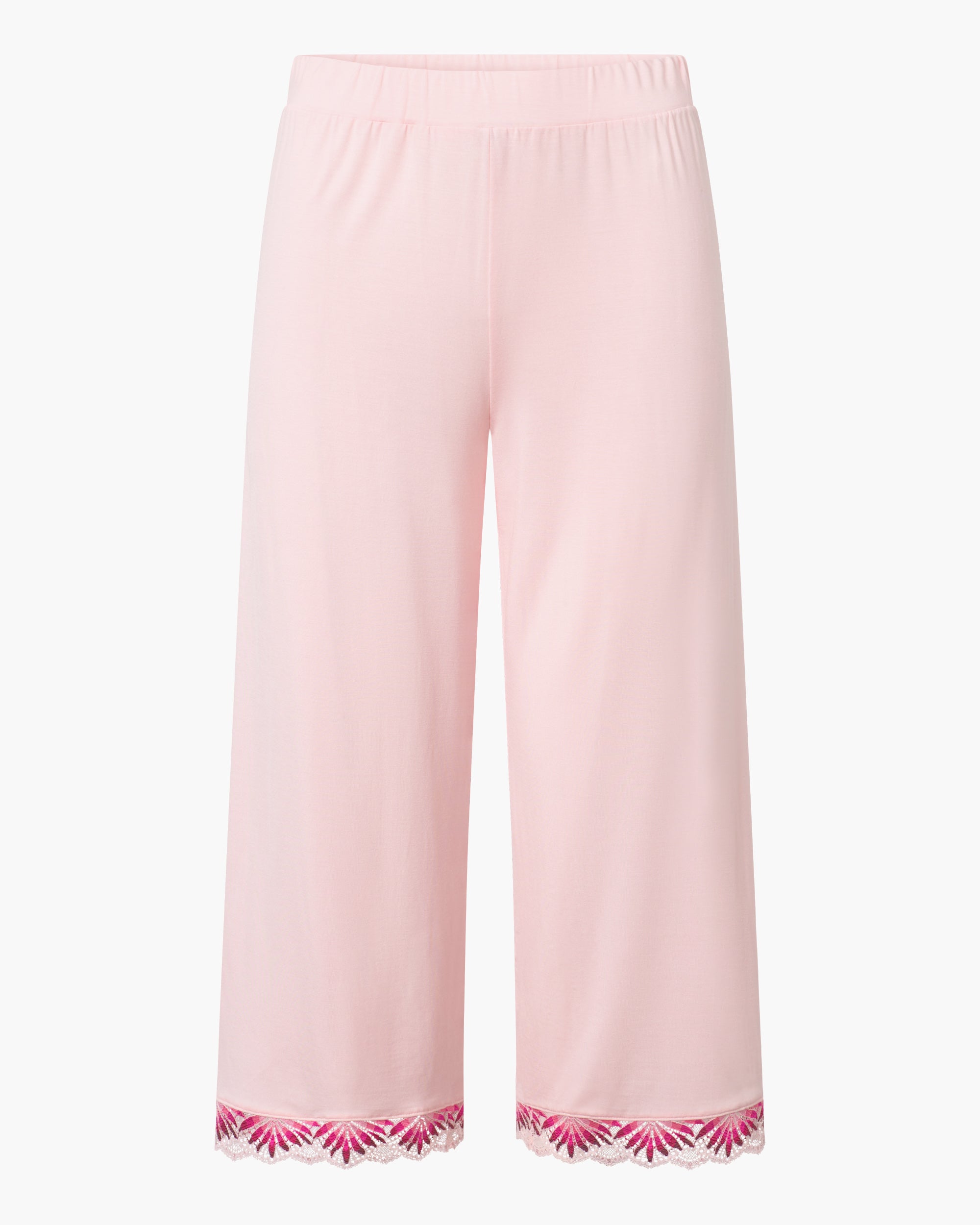 Rosada Pantalones - Amalia Pantalones Cropped De Modal