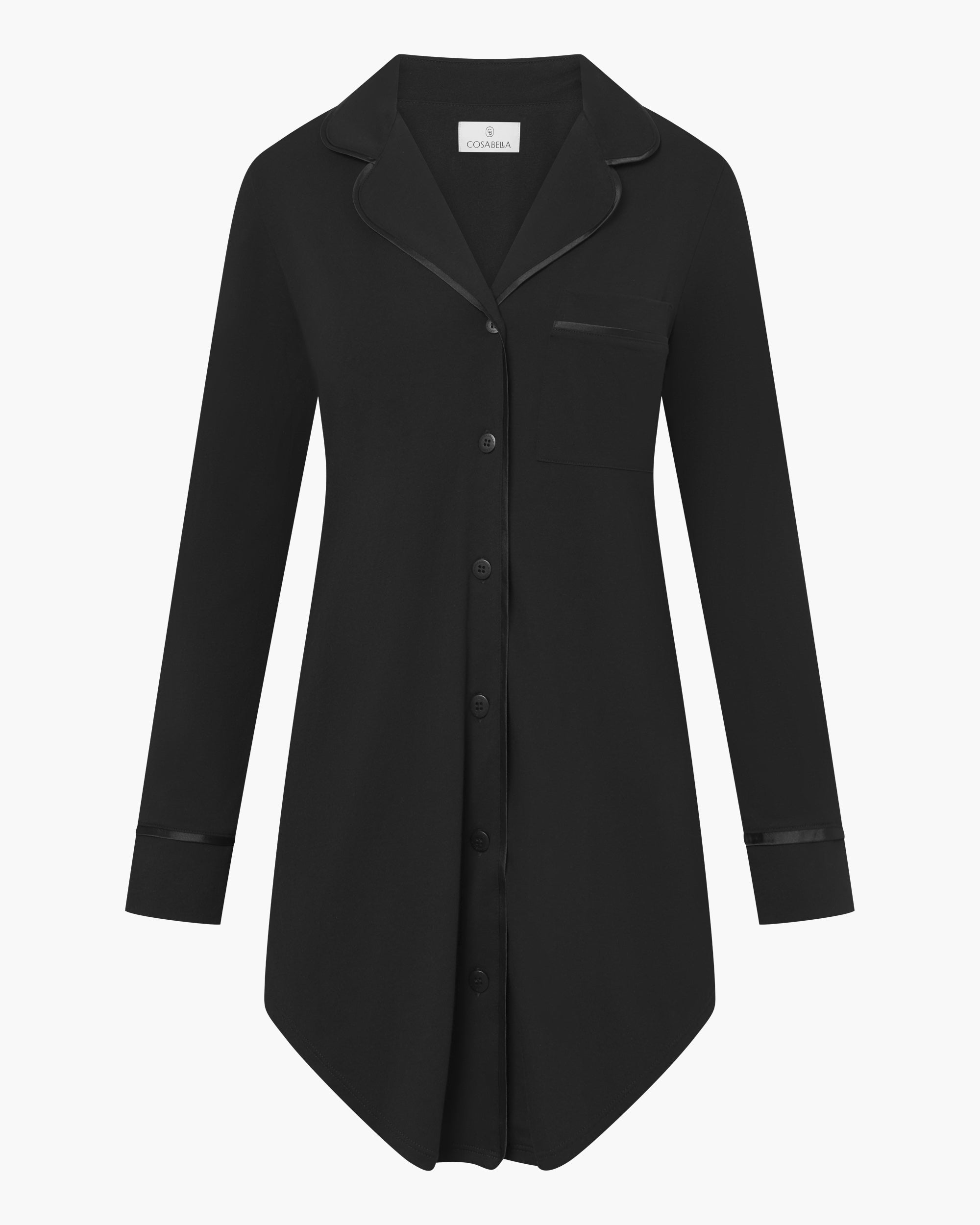 Noir Chemise - Bella Chemise De Nuit