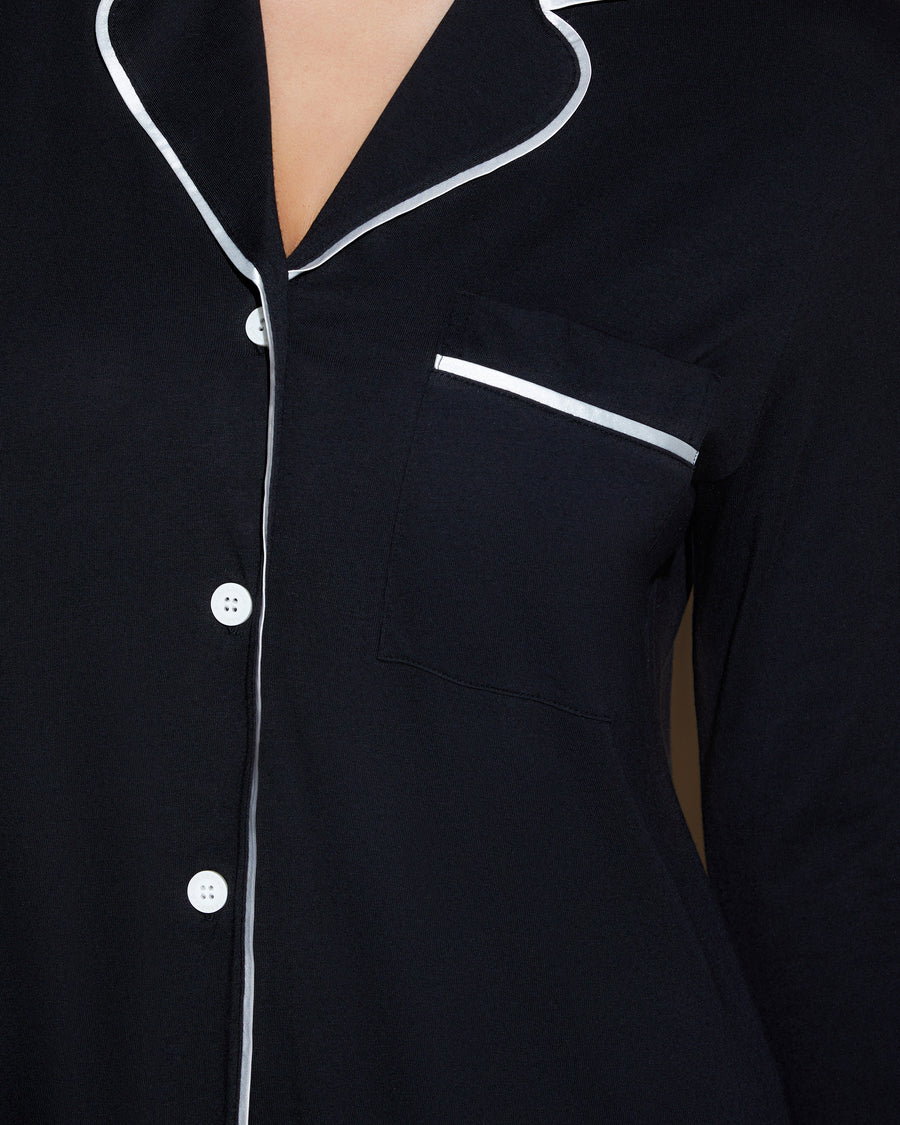 Black Shirt - Bella Nightshirt