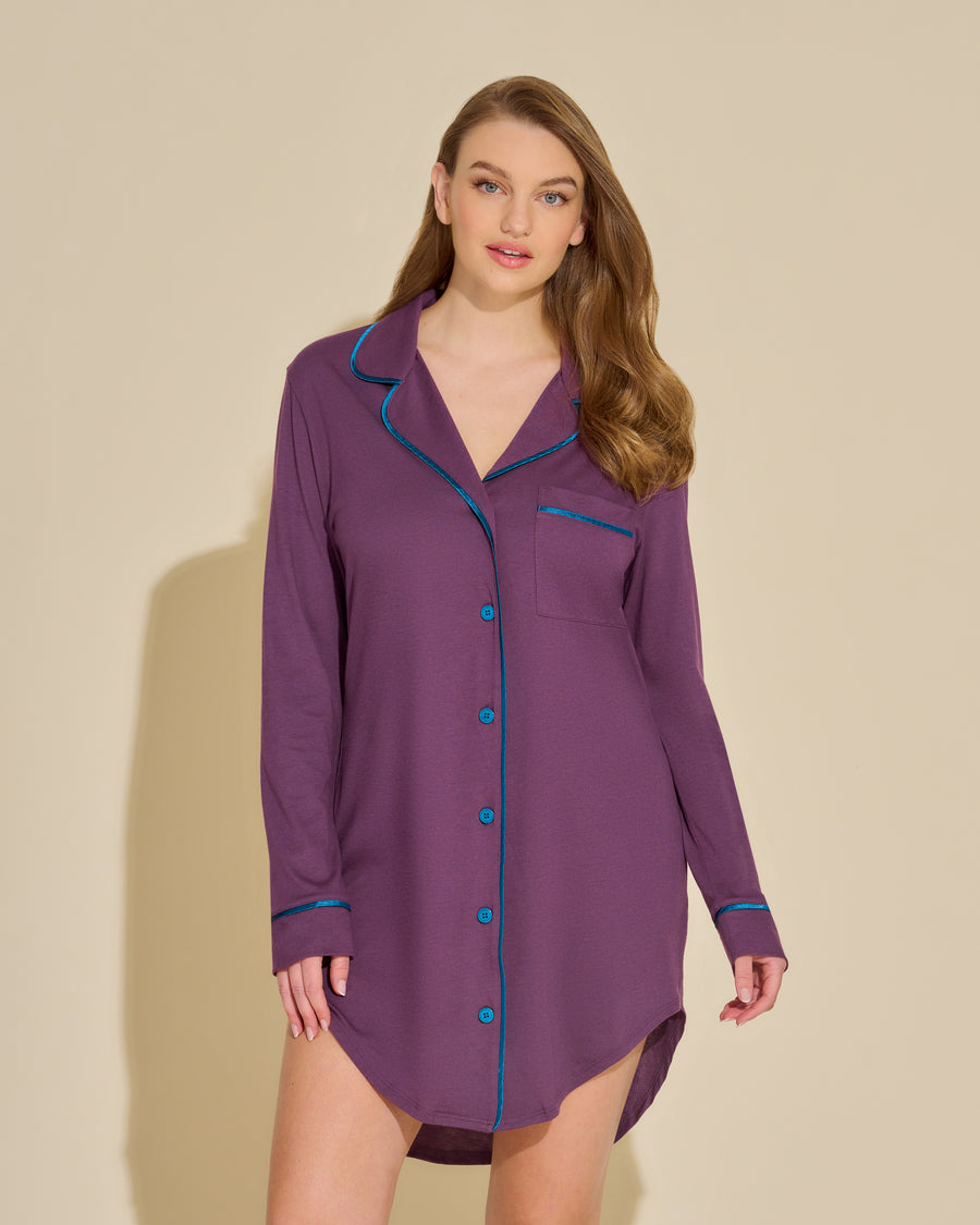 Purple Shirt - Bella Nightshirt