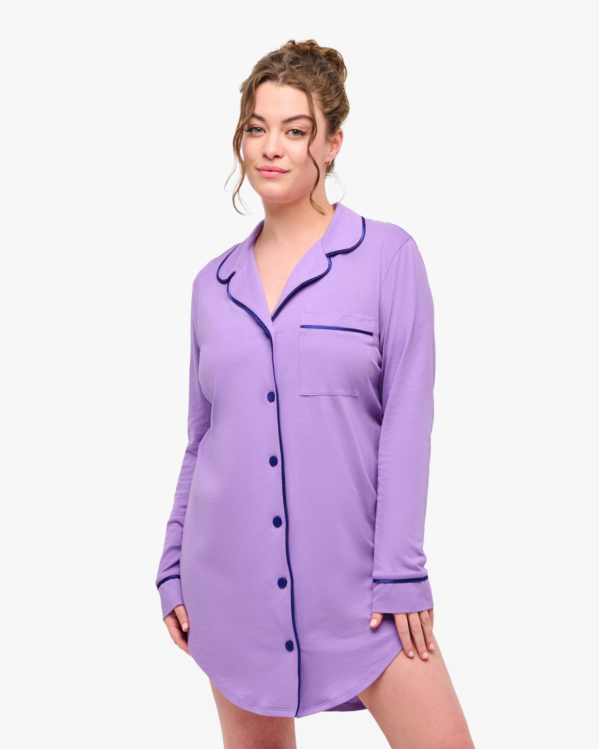 Purple Shirt - Bella Nightshirt