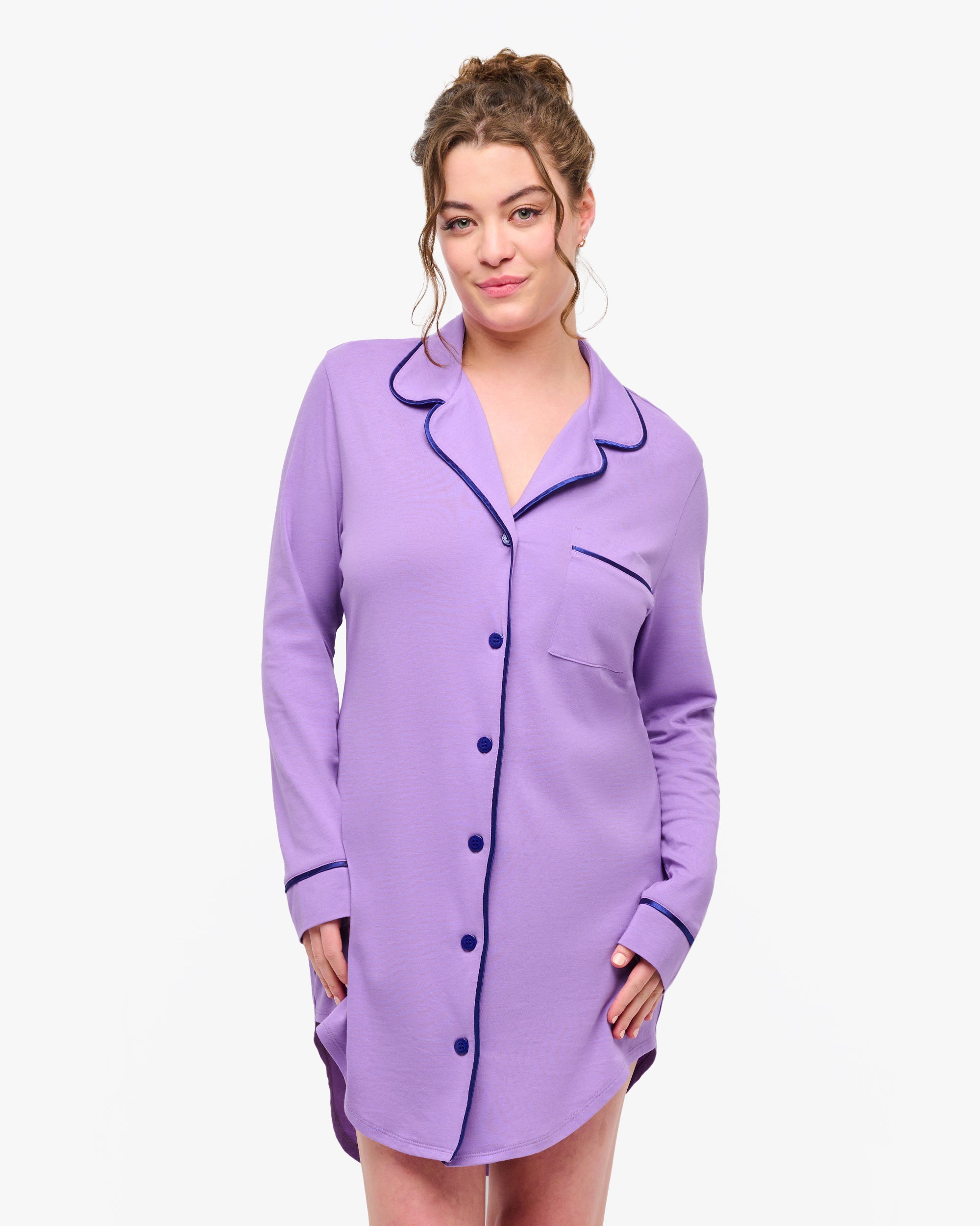 Purple Shirt - Bella Nightshirt