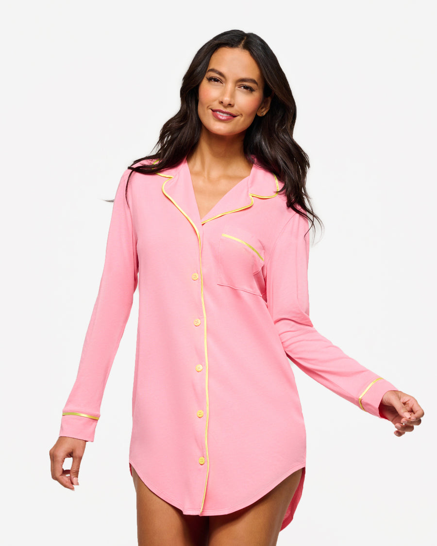 Pink Shirt - Bella Nightshirt