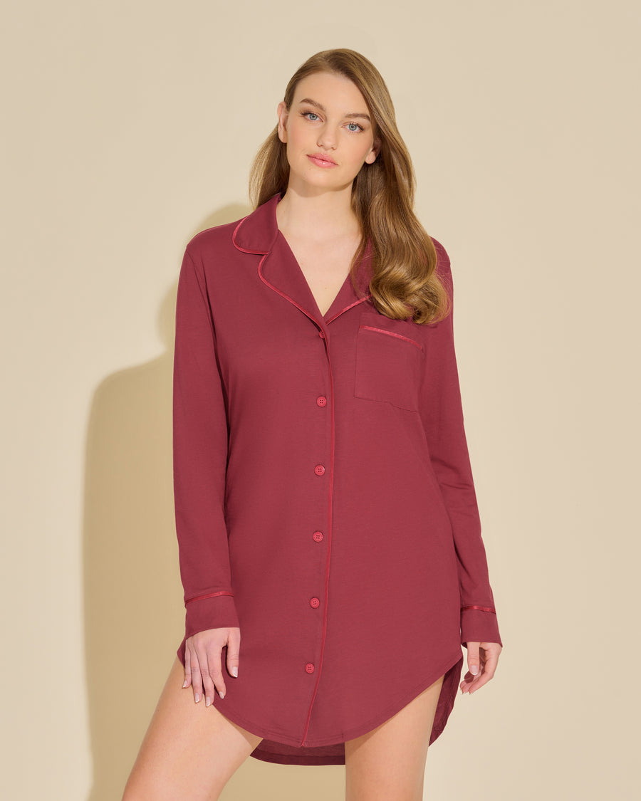 Red Shirt - Bella Nightshirt