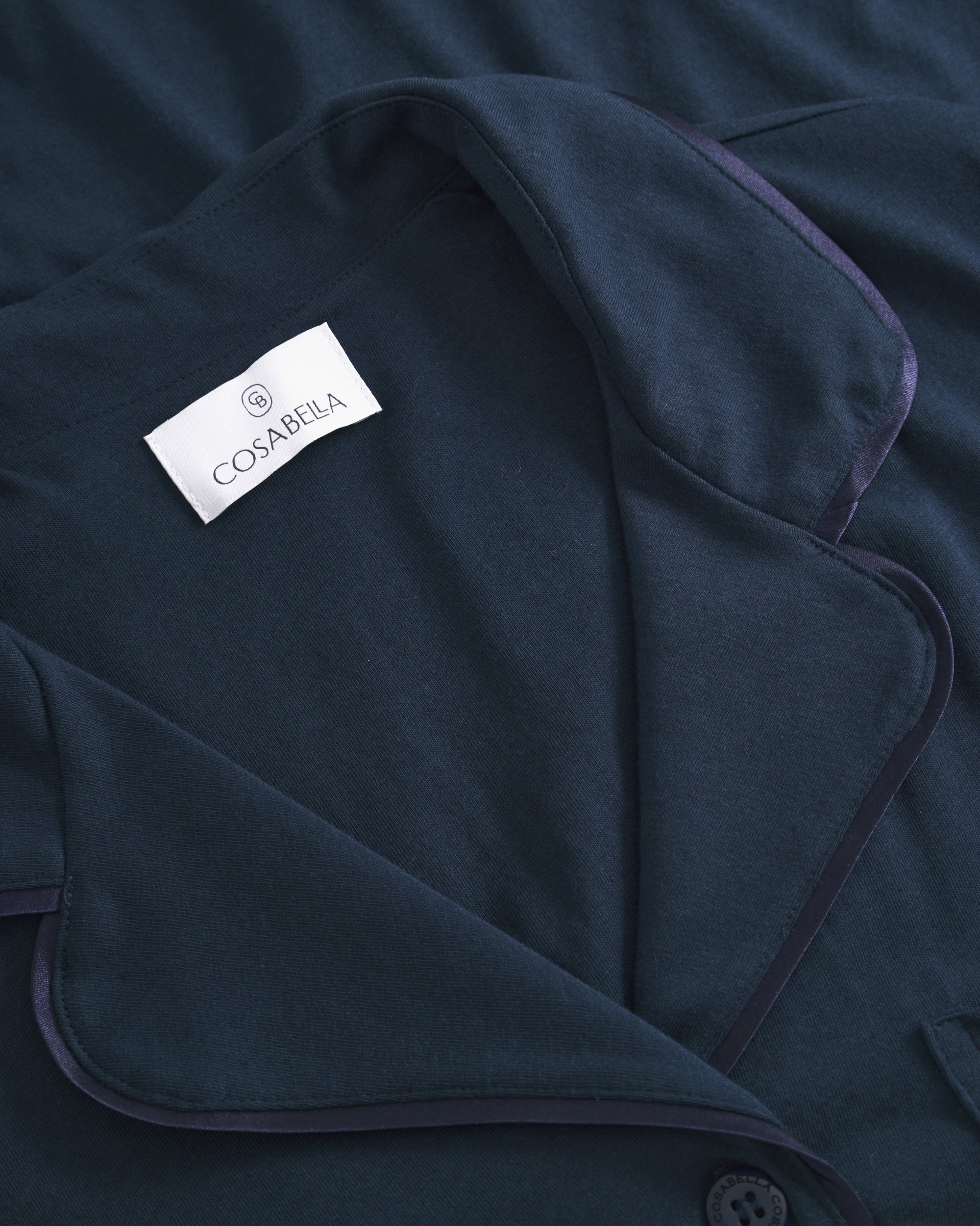 Blau Set - Bella Langärmligem Oberteil Und Hose