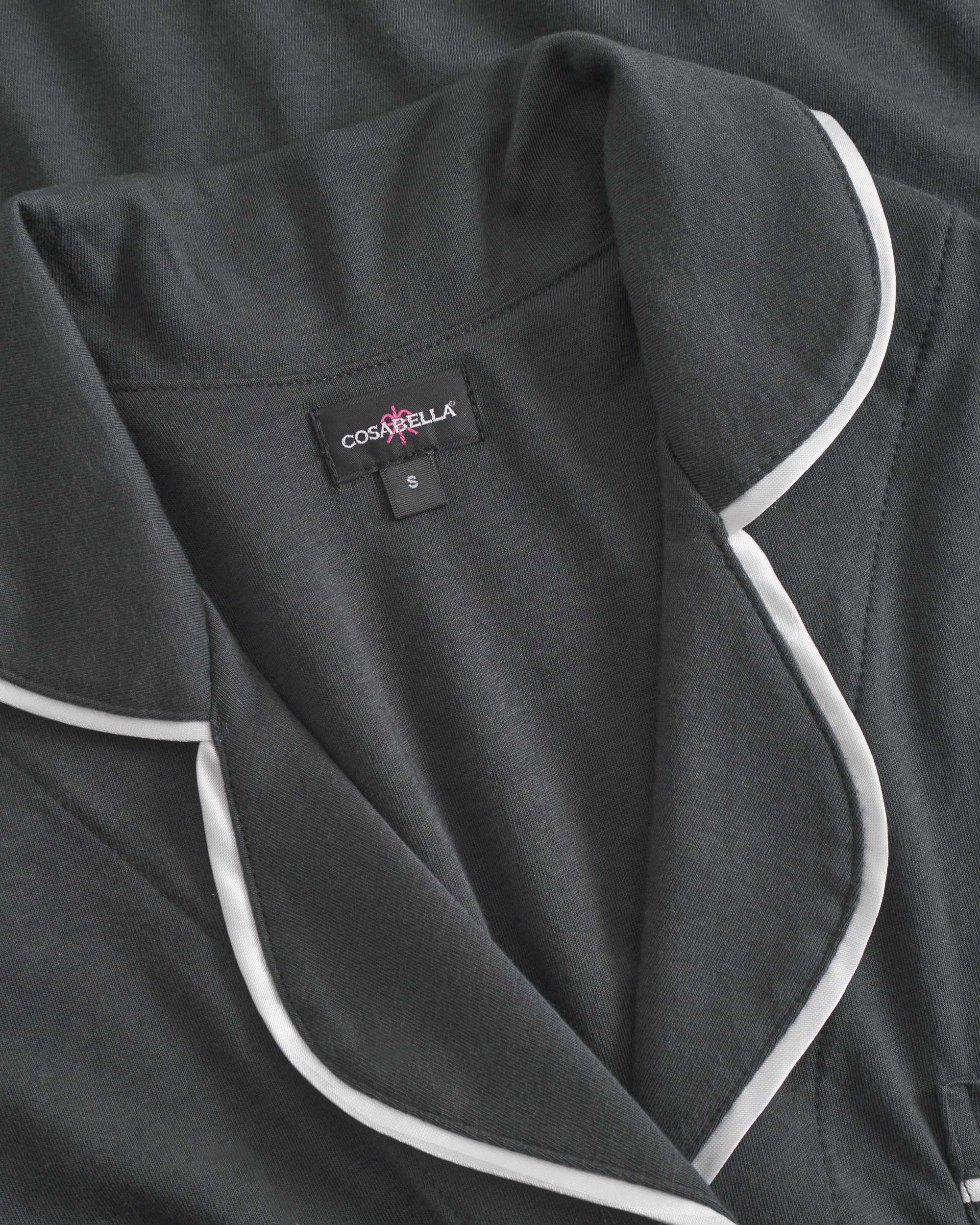 Gris Conjuntos - Bella Conjunto De Pijama Con Camisa De Manga Corta Y Pantalones