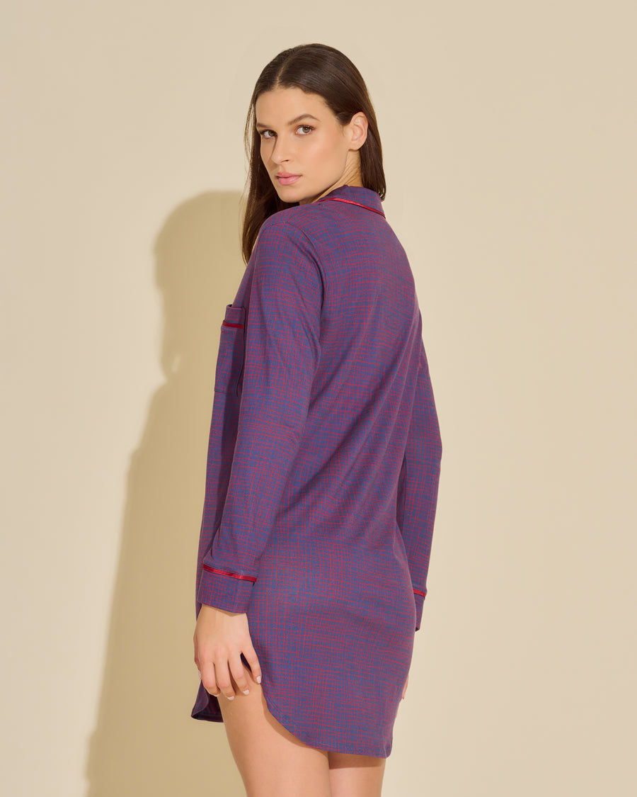 Print Shirt - Bella Printed Printed Nightshirt