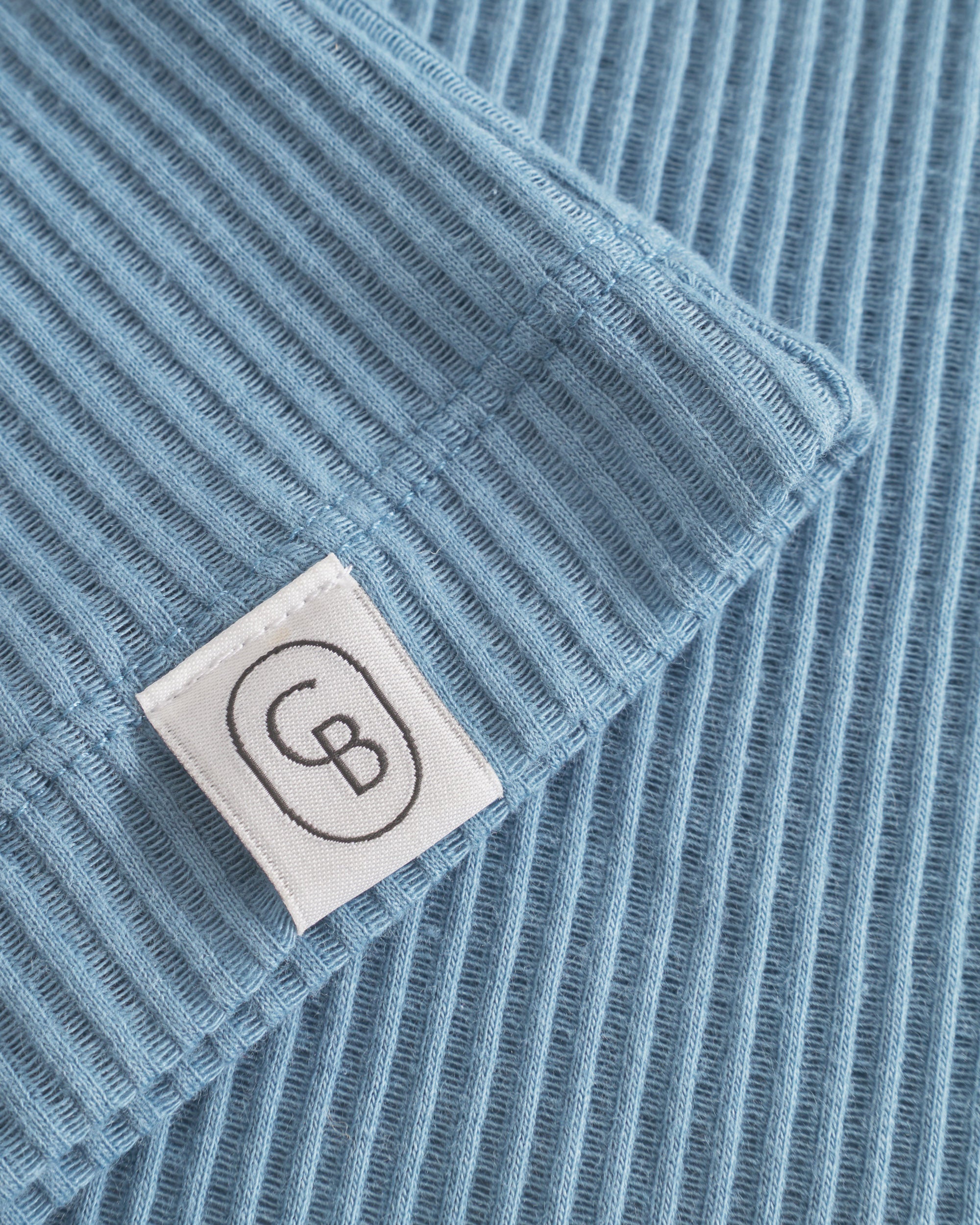 Azul Tops - Armonia Camiseta De Tirantes De Algodón Pima