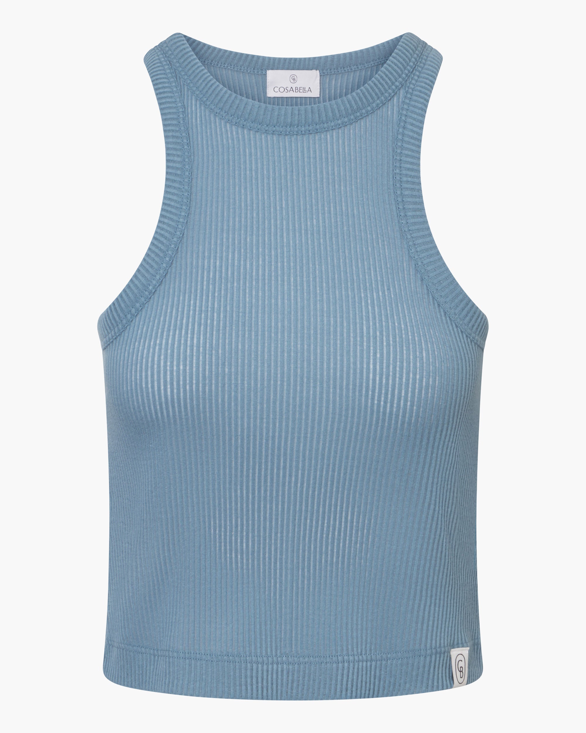 Blau Top - Armonia Pima-Baumwoll-Tanktop
