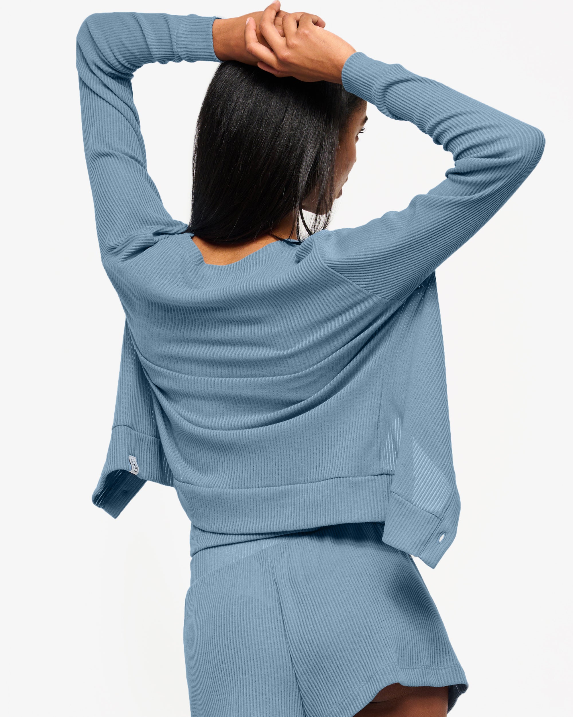 Bleue Cardigan - Armonia Cardigan En Coton Pima