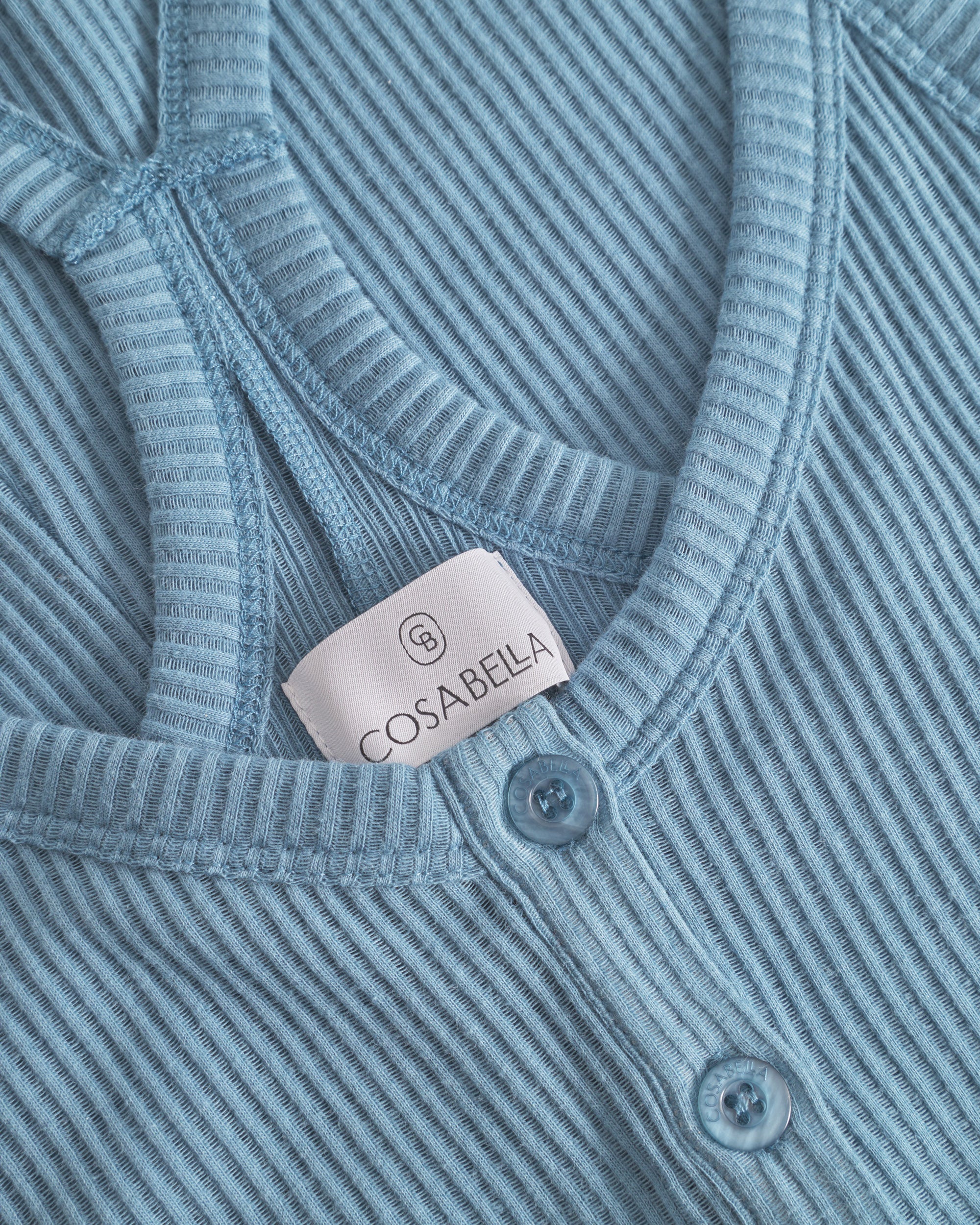 Blau Jumpsuit - Armonia Pima-Baumwoll-Body