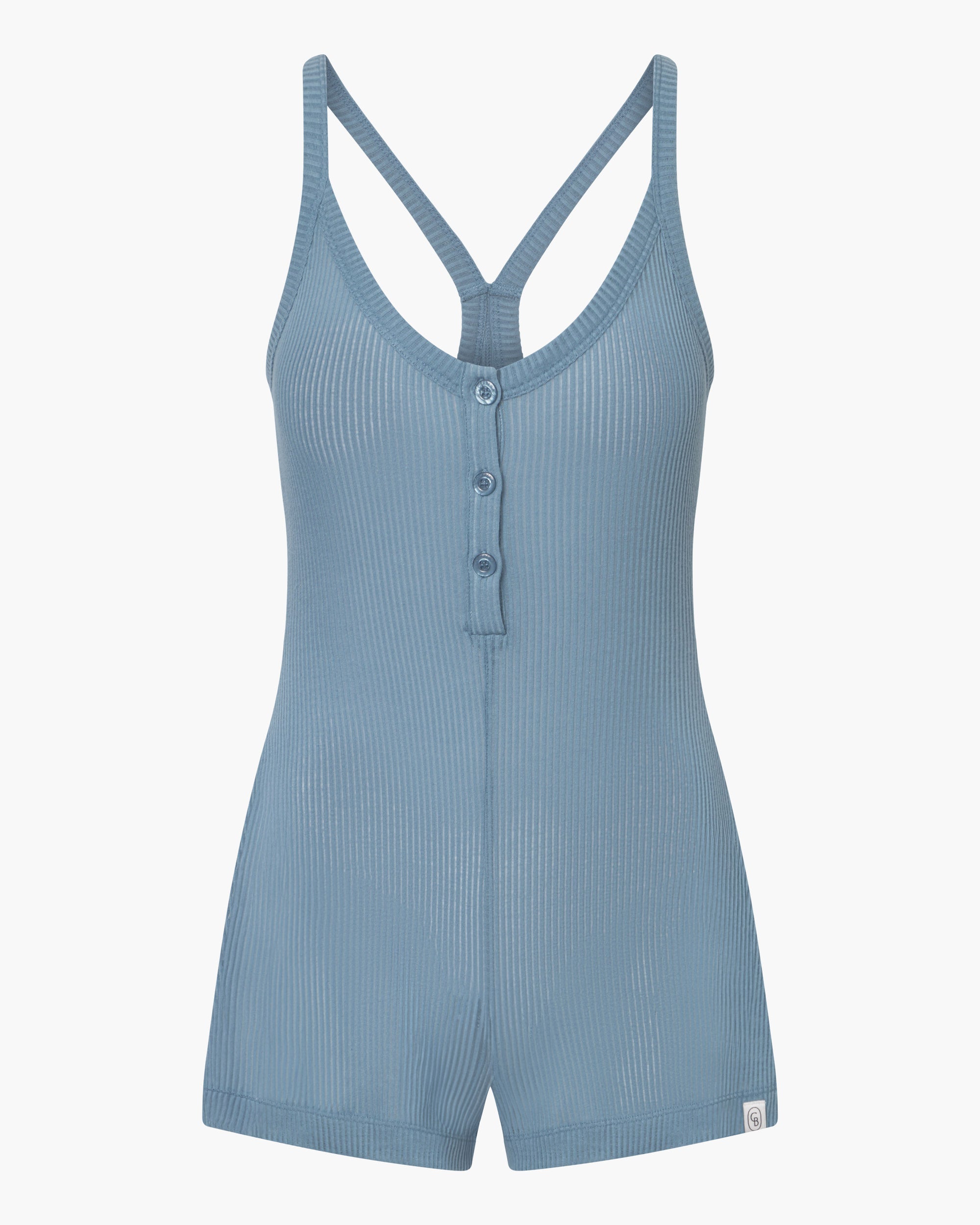 Bleue Combinaison - Armonia Grenouillère En Coton Pima