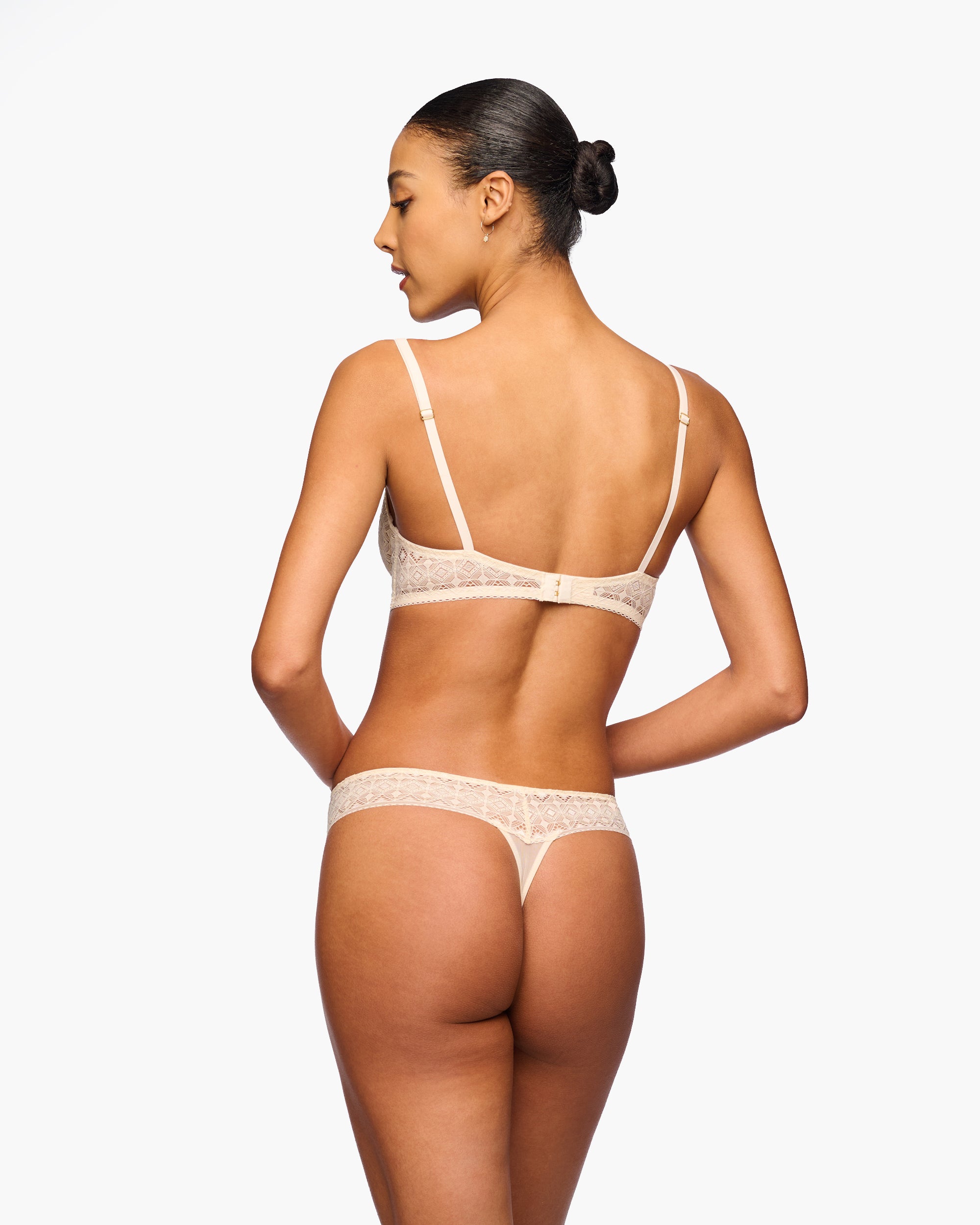 Beige Thong - Basilica Thong