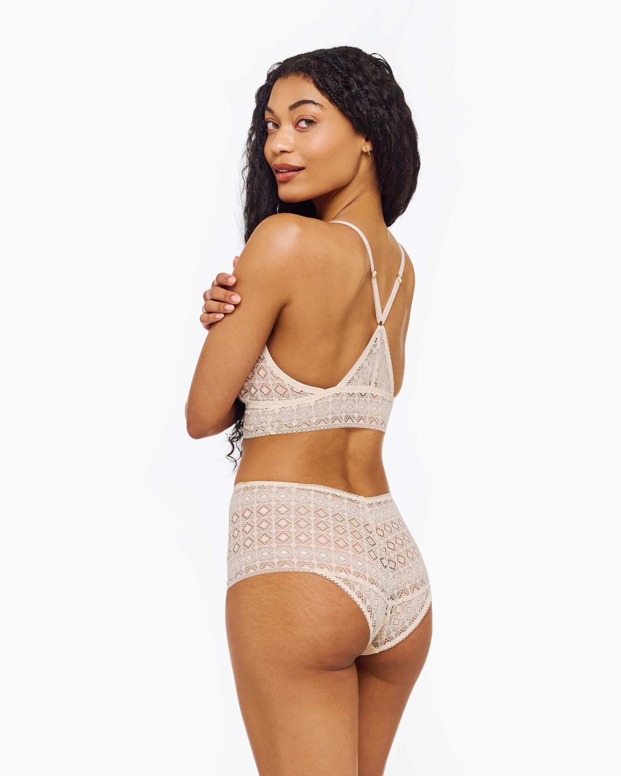 Beige Boyleg - Basilica Cheeky Brief