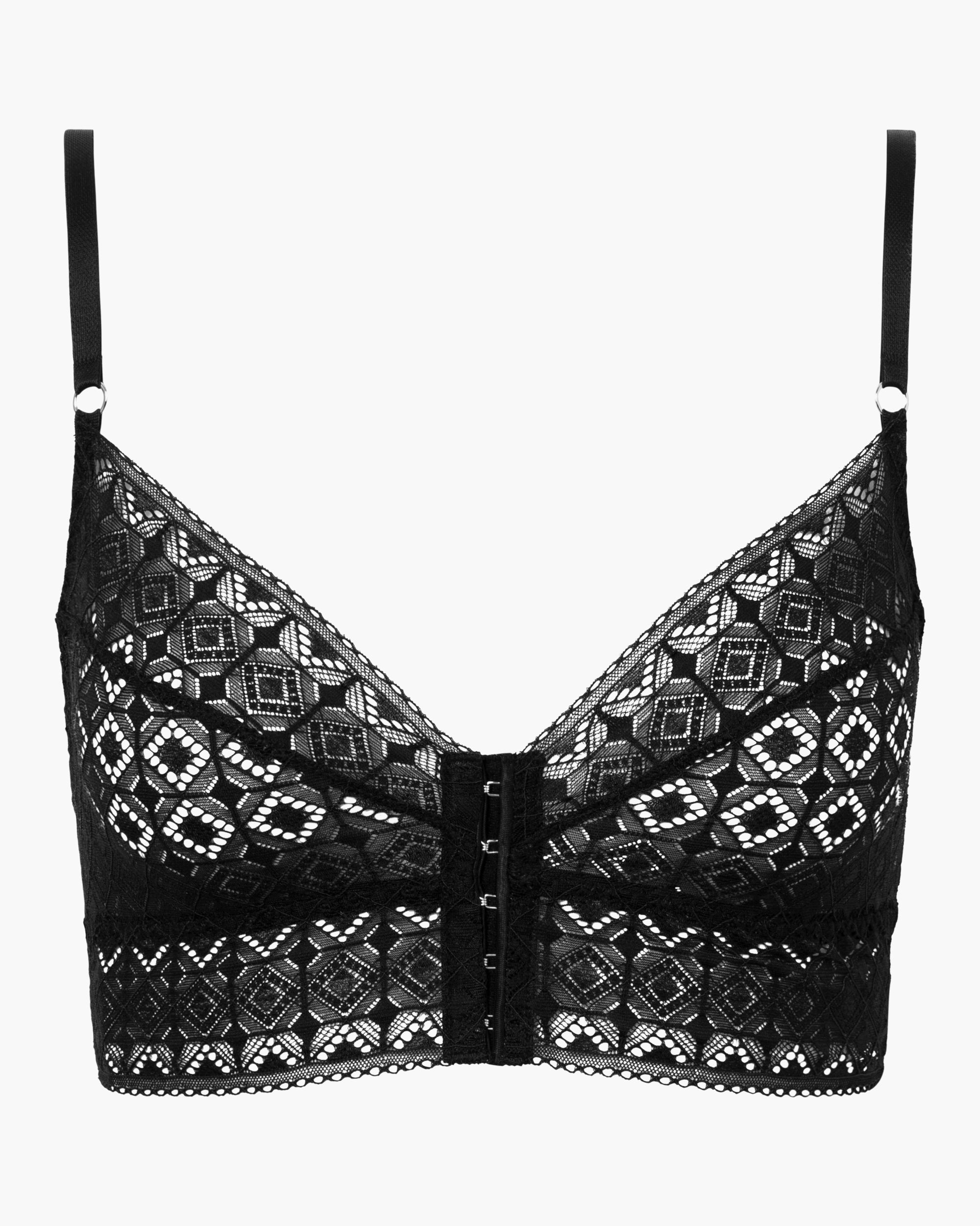 Noir Bralette - Basilica Bralette
