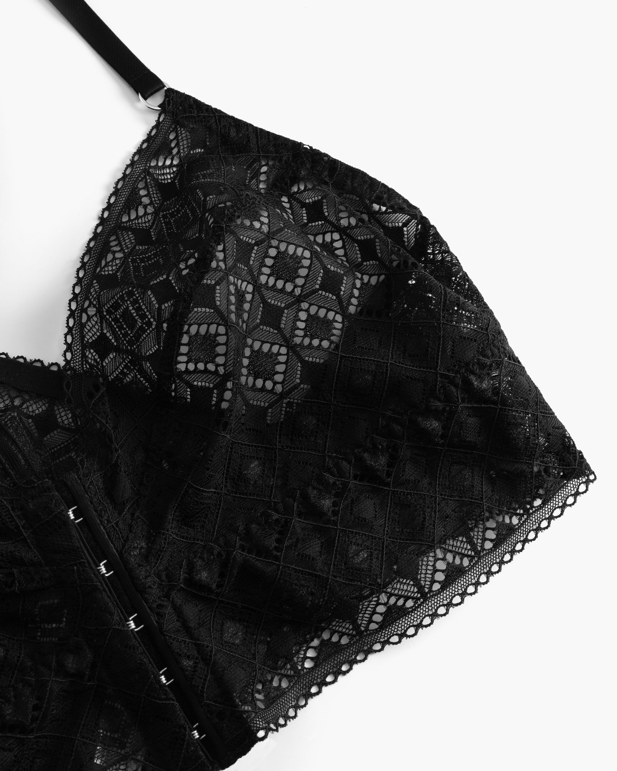 Schwarz Bralette - Basilica Bralette