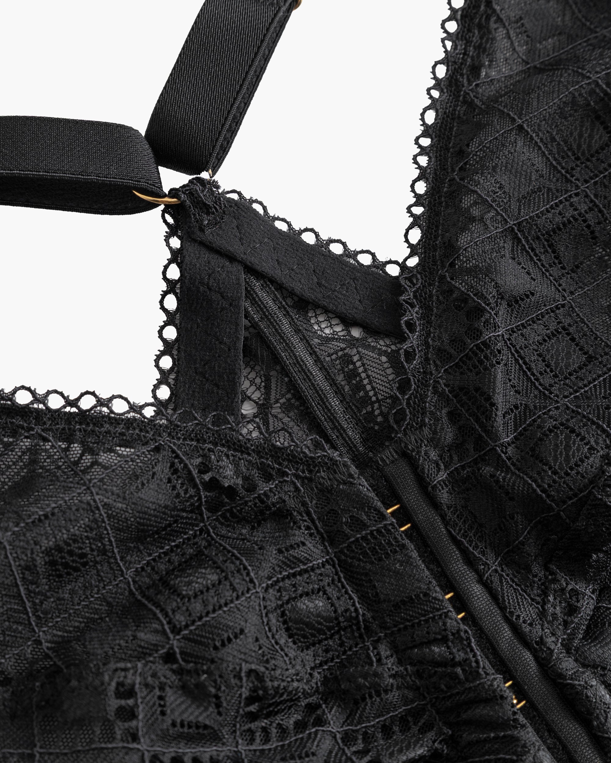 Black Bralette - Basilica Curvy Bralette