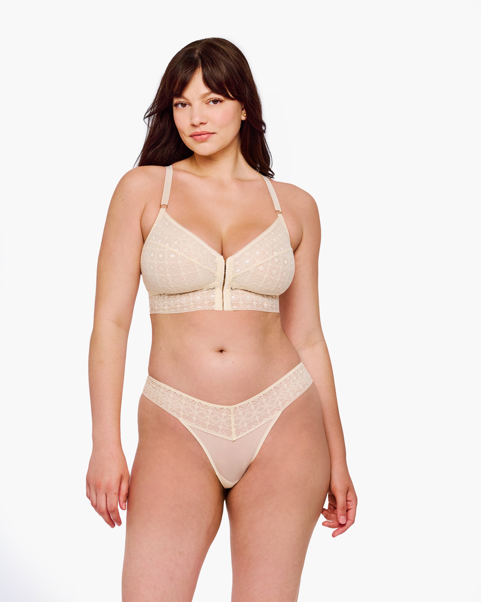 Beige Bralette - Basilica Bralette Galbée