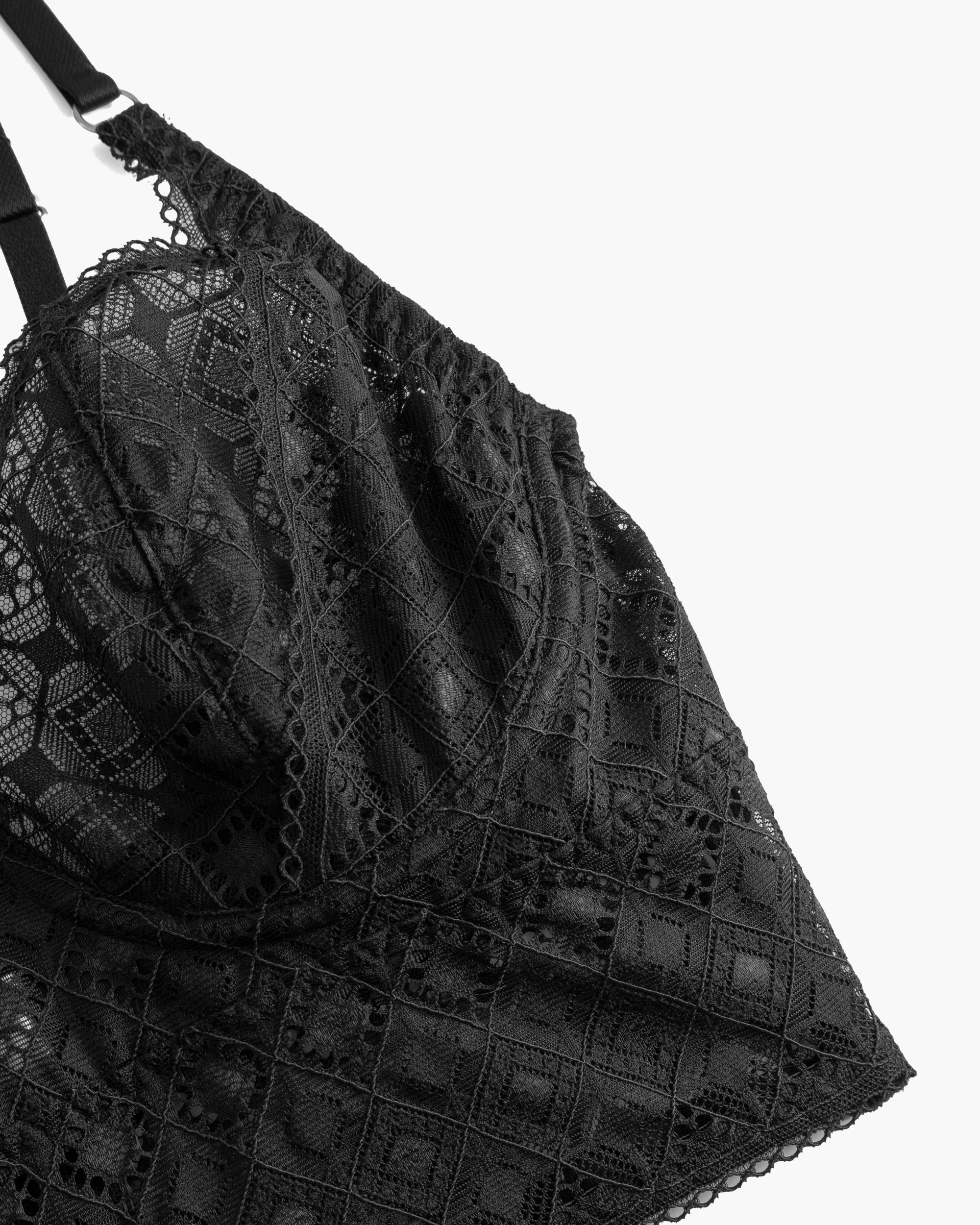 Schwarz Bustier - Basilica Bustier Mit Bügel
