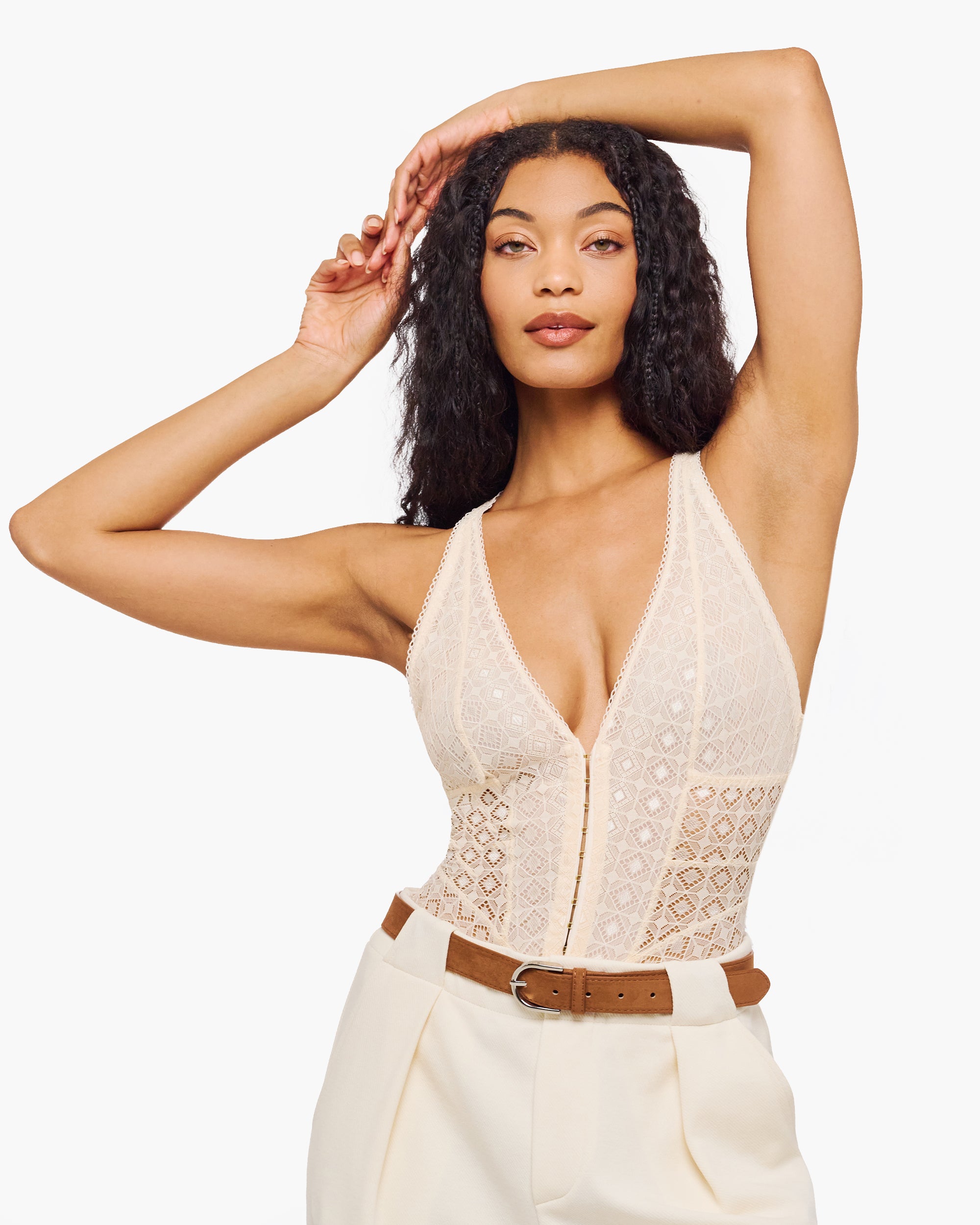 Beige Bodis - Basilica Body Ajustado