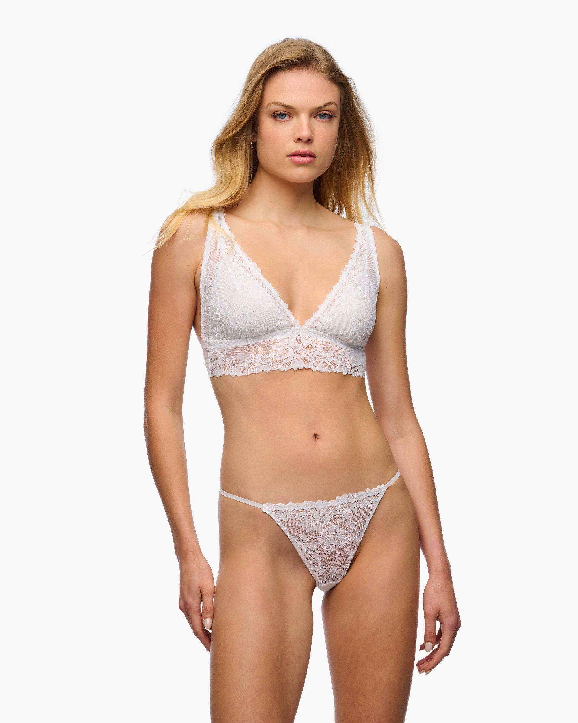Blanc String Ficelle - Carmela String