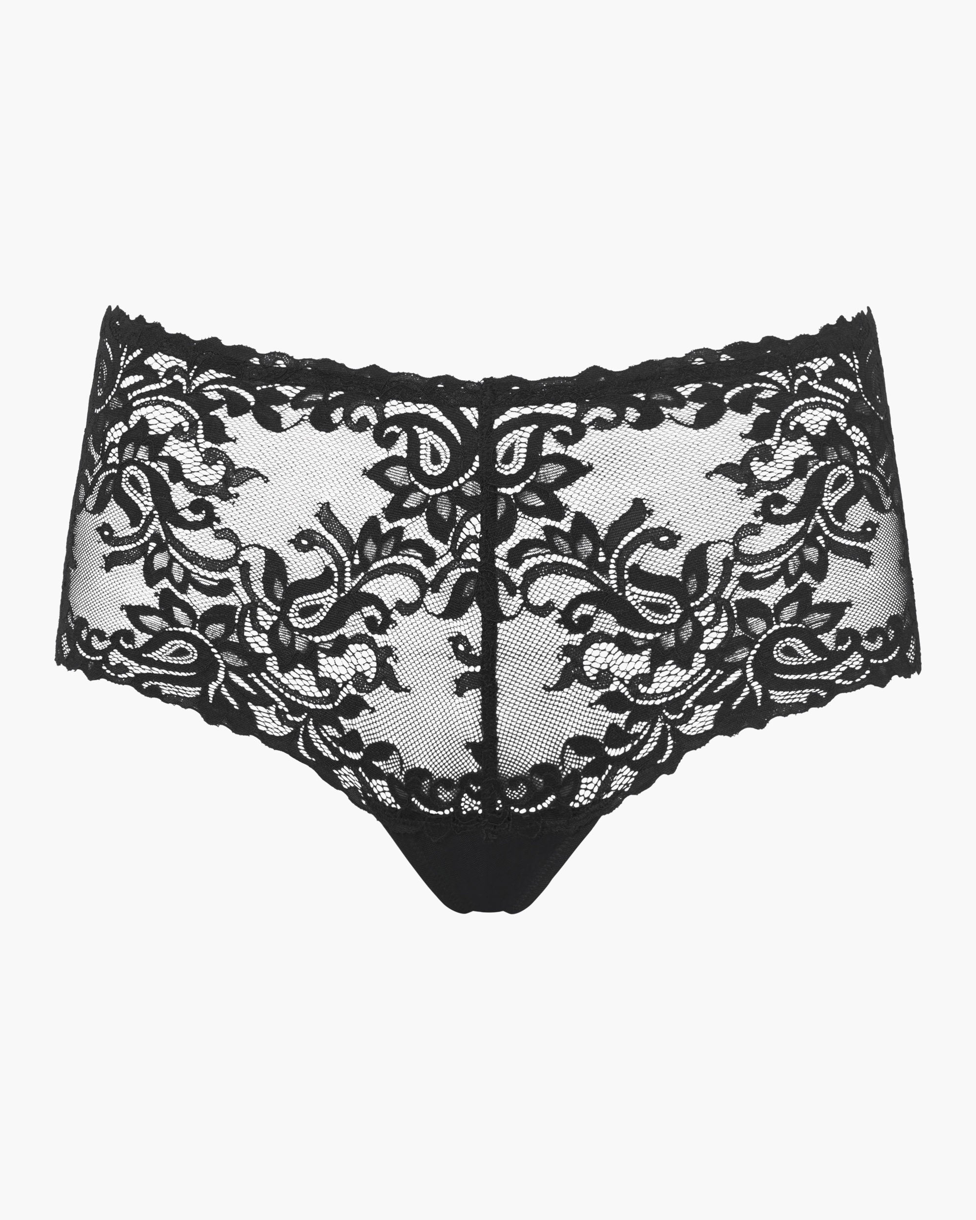 Noir Shorty - Carmela Slip Cheeky Taille Haute