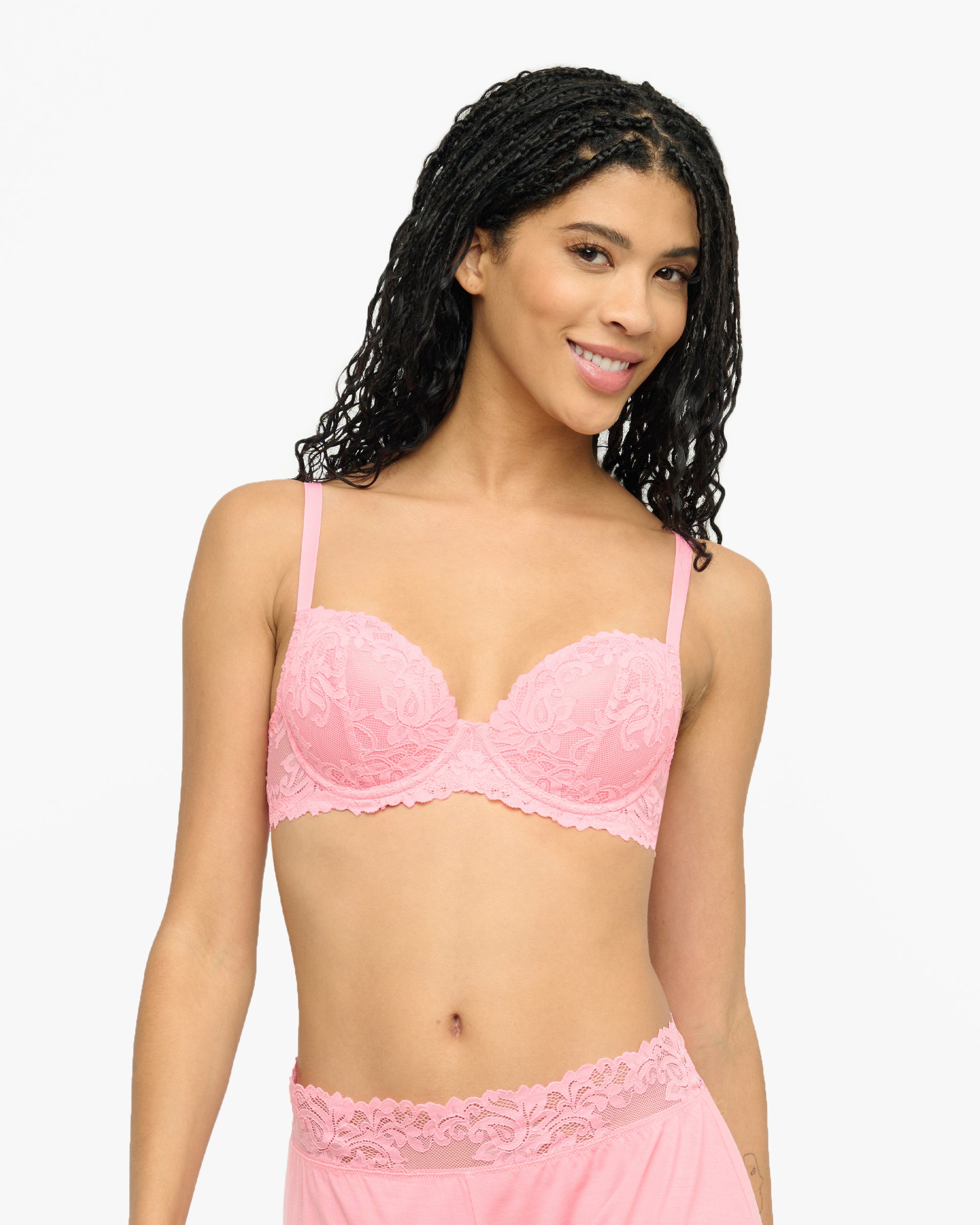 Pink Bra - Carmela Padded Bra