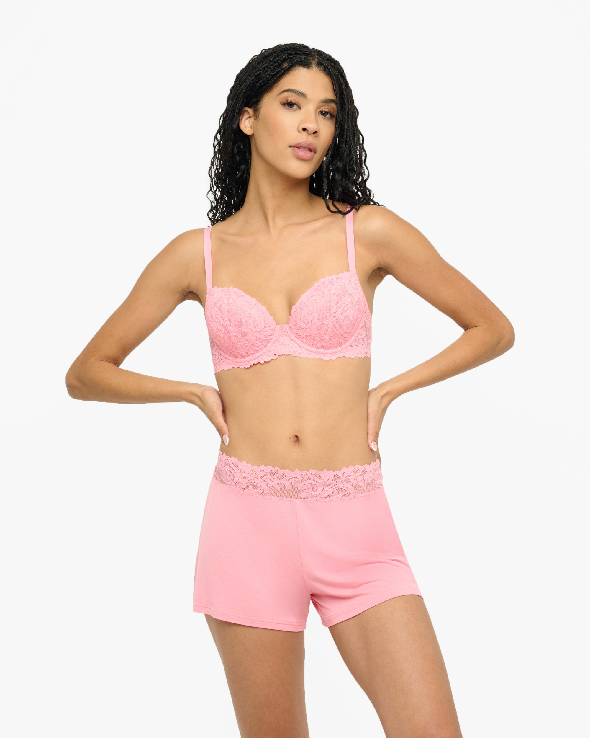 Pink Bra - Carmela Padded Bra