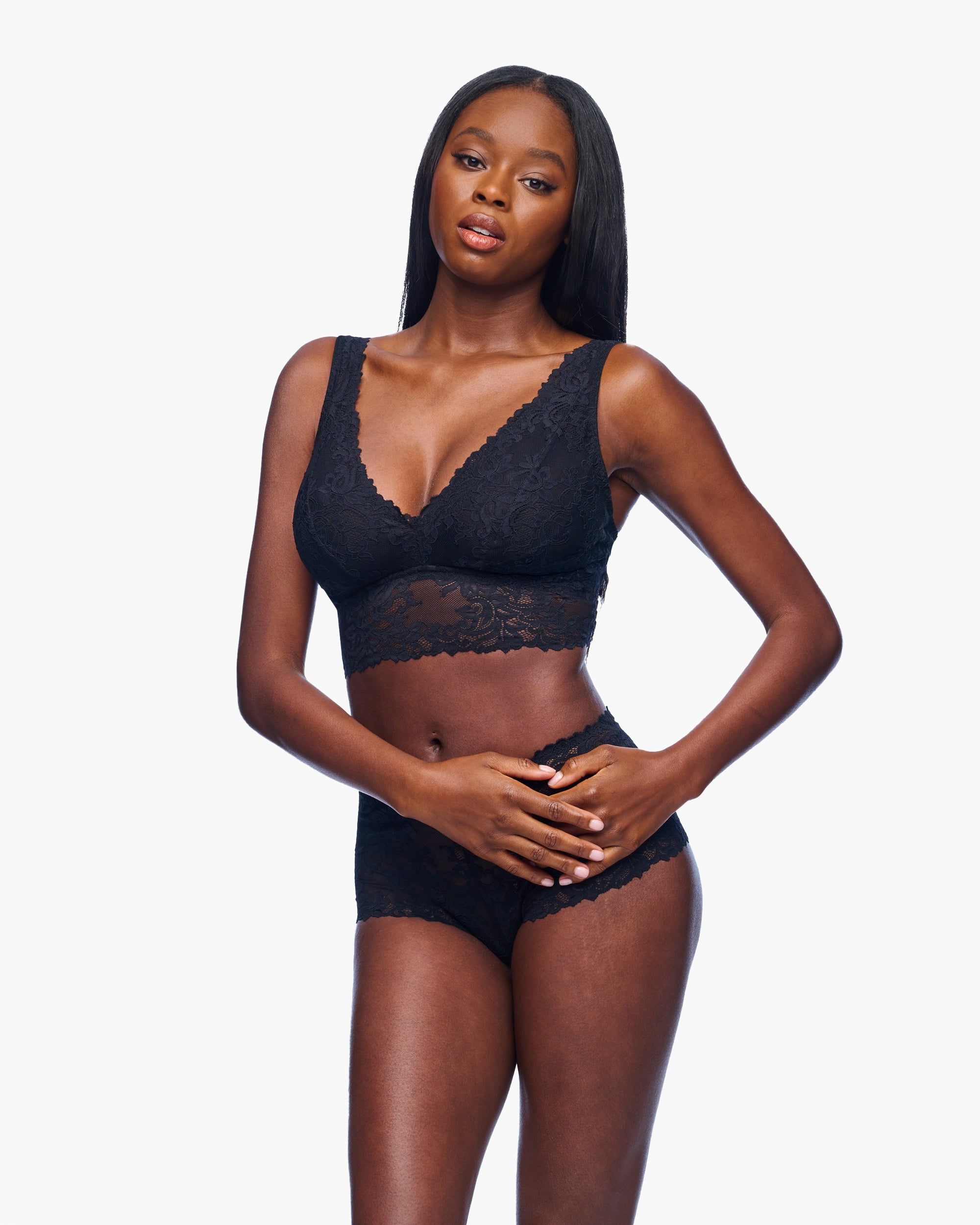 Schwarz Bralette - Carmela Curvy Bralette