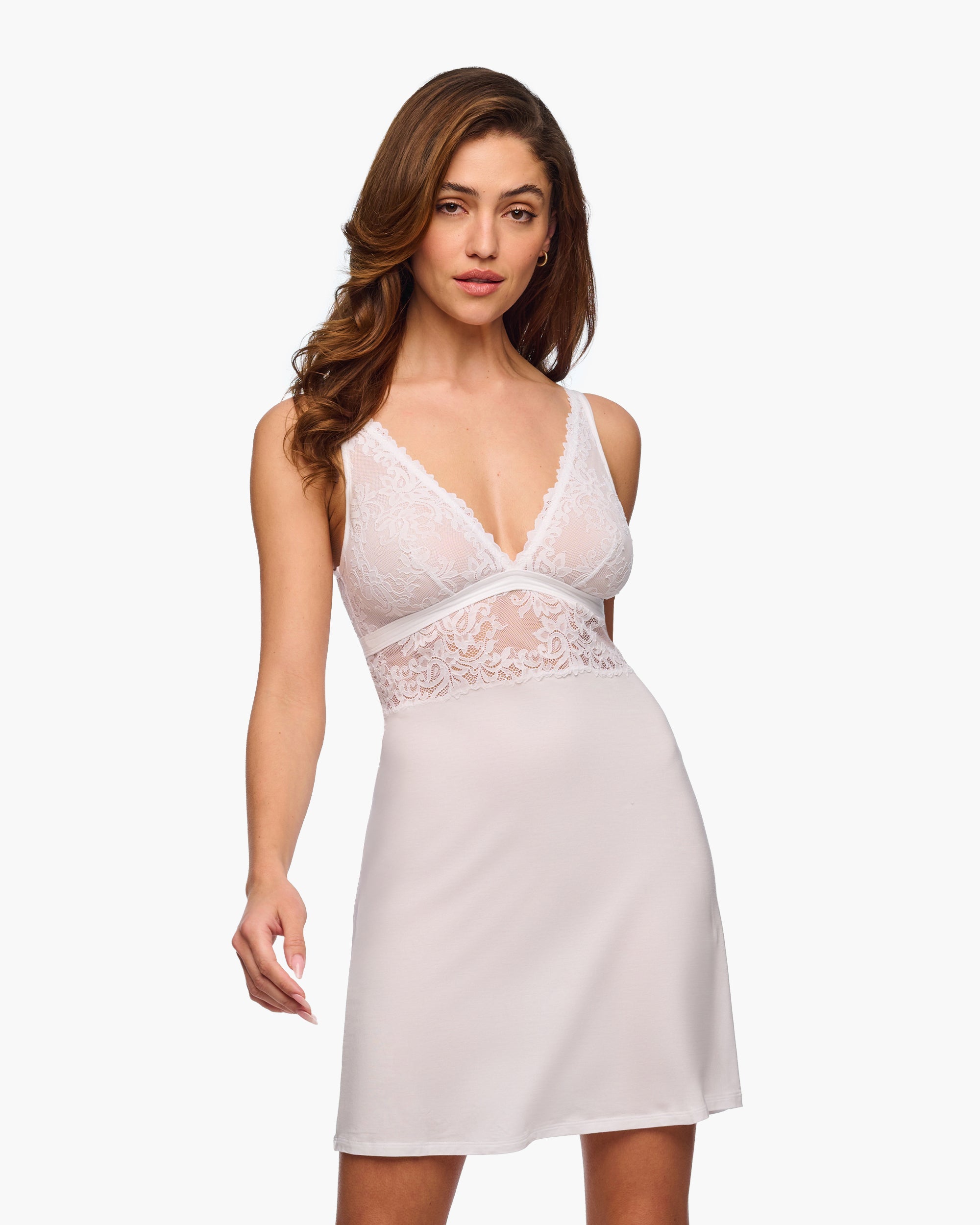 Luxury sleepwear from Cosabella 3 CARME2710 WHITE ZM FR L b0a03bdd ef86 4a5e 81cc