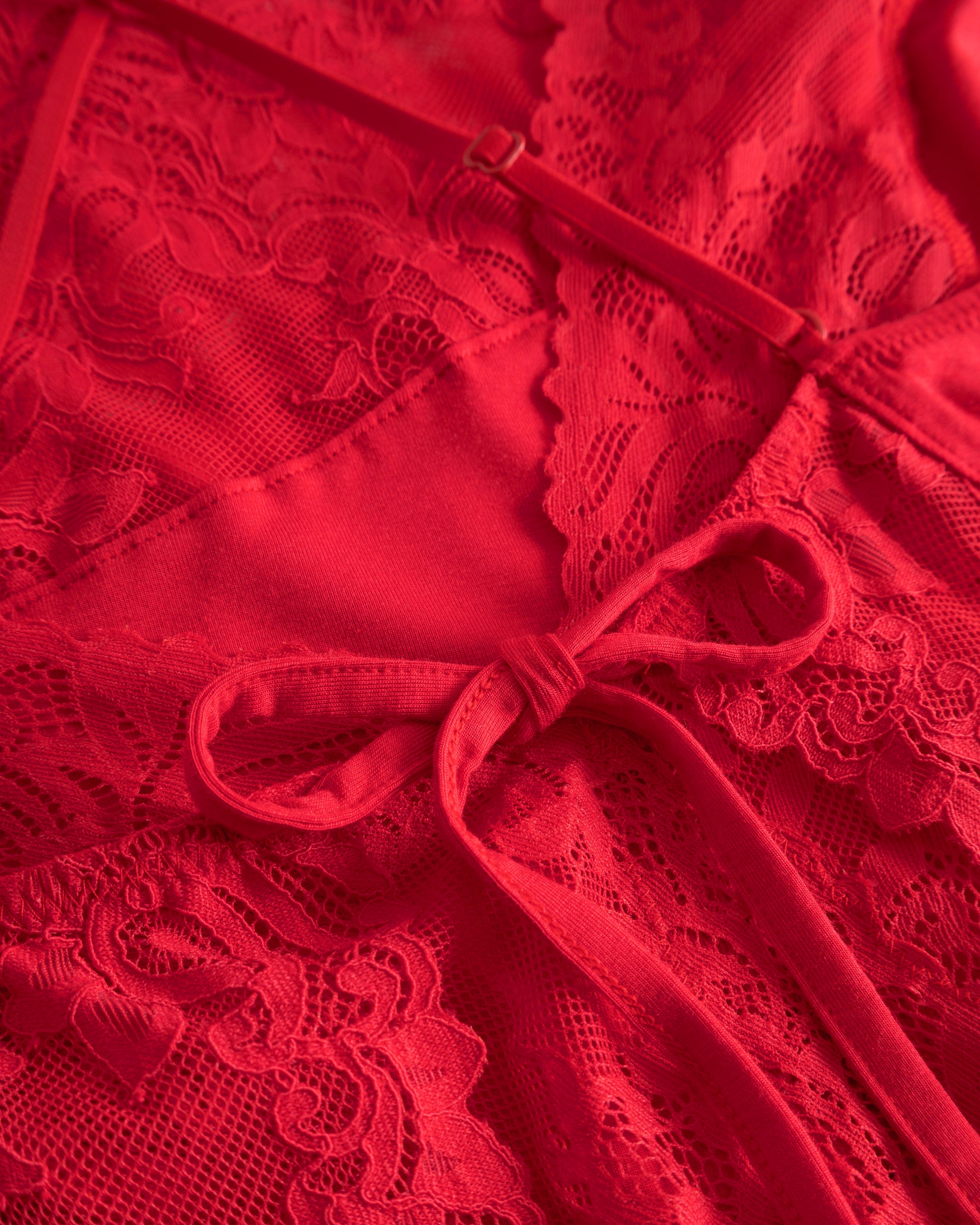 Red Teddy - Carmela Modal Romper