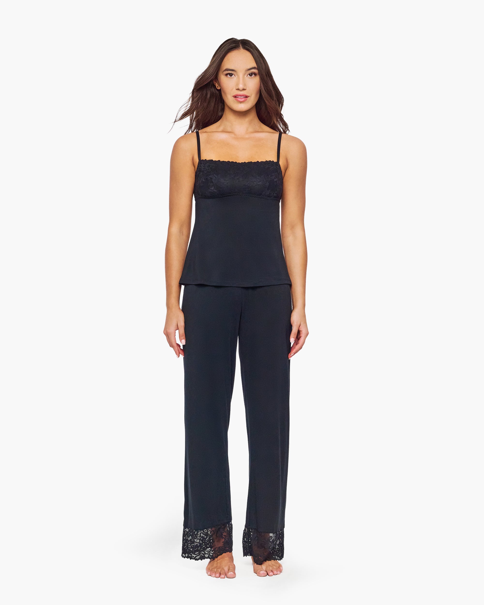 Negro Conjuntos - Carmela Cami & Pant Set