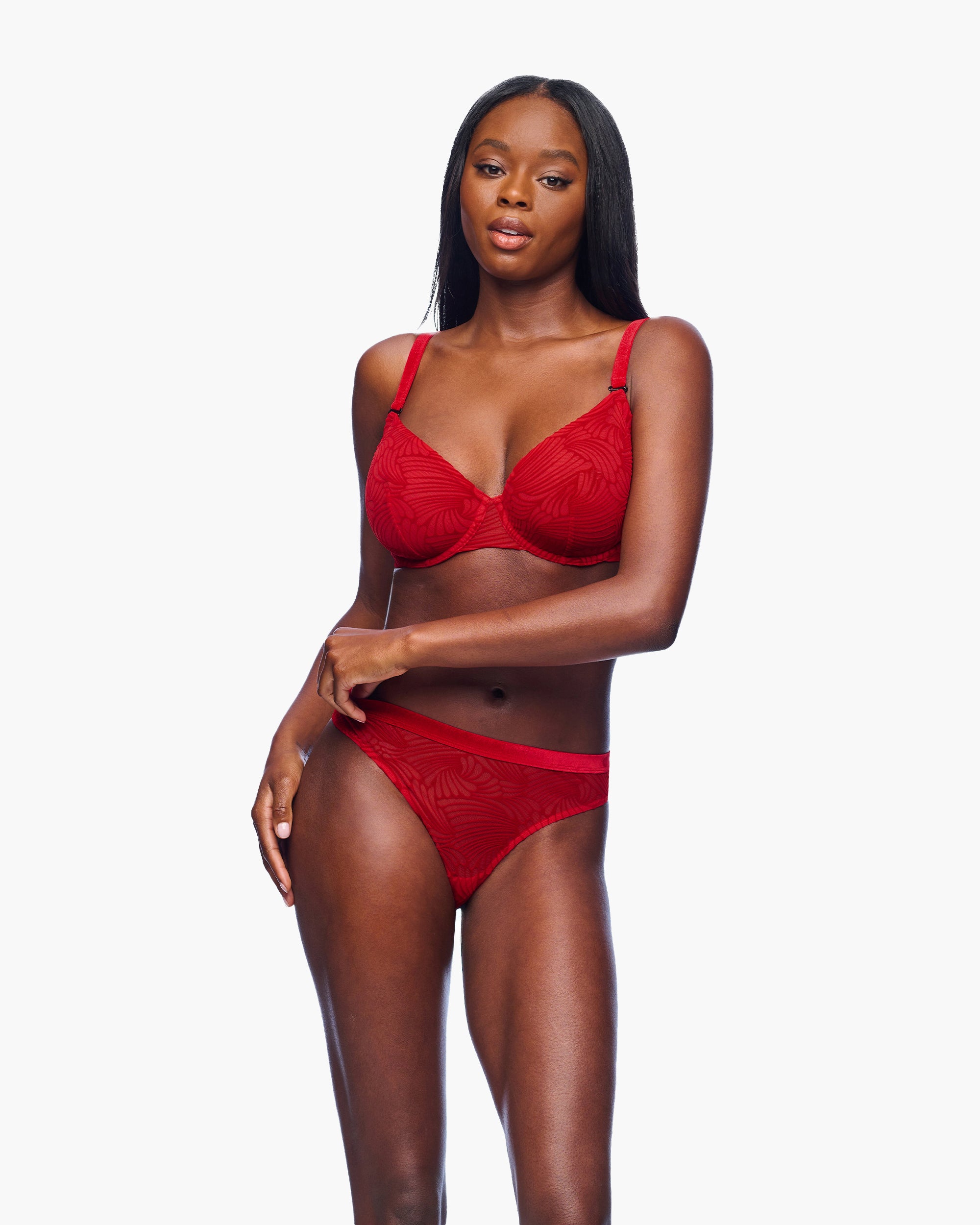 Red Bra - Clancy Underwire Bra