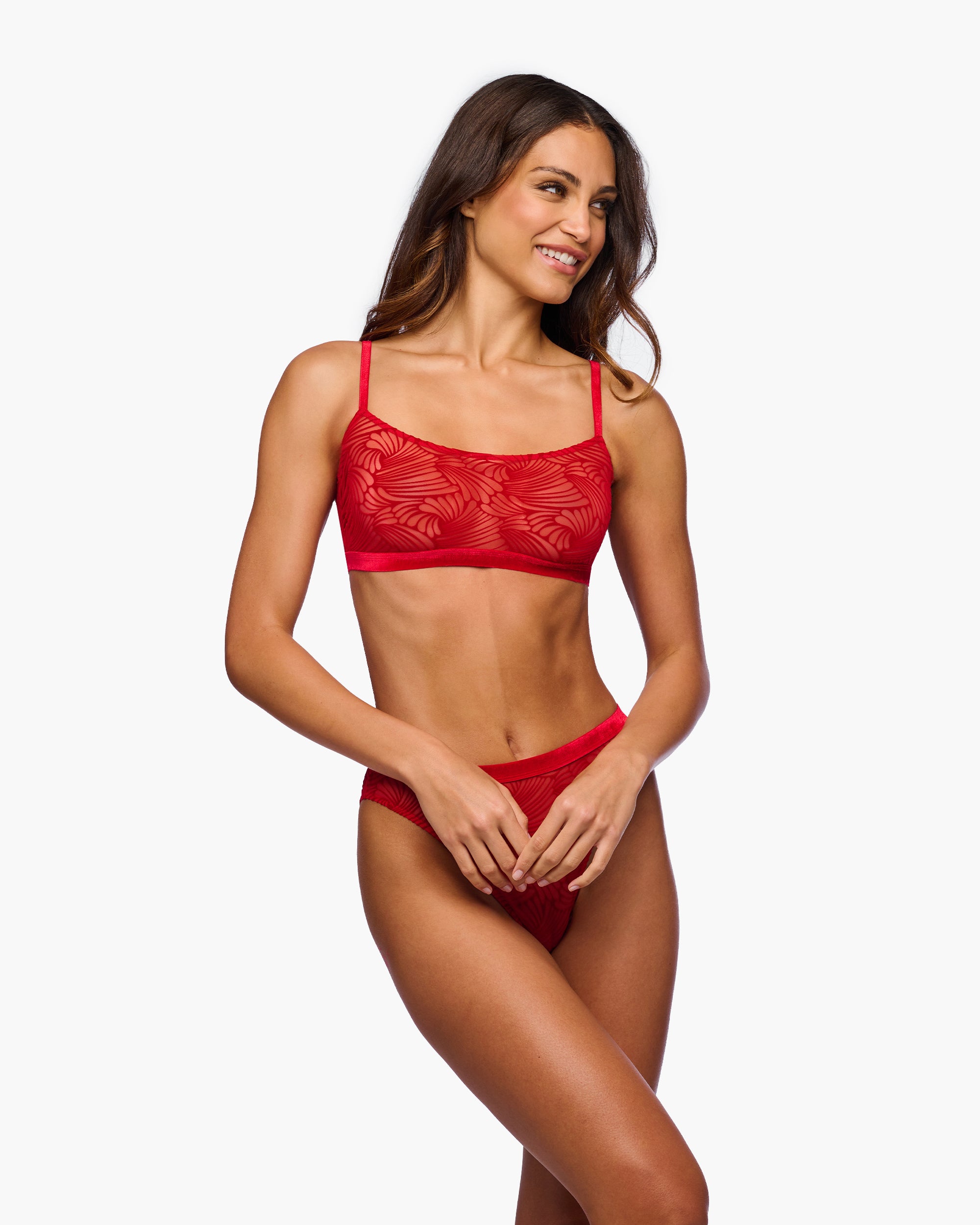 Red Bralette - Clancy Bralette