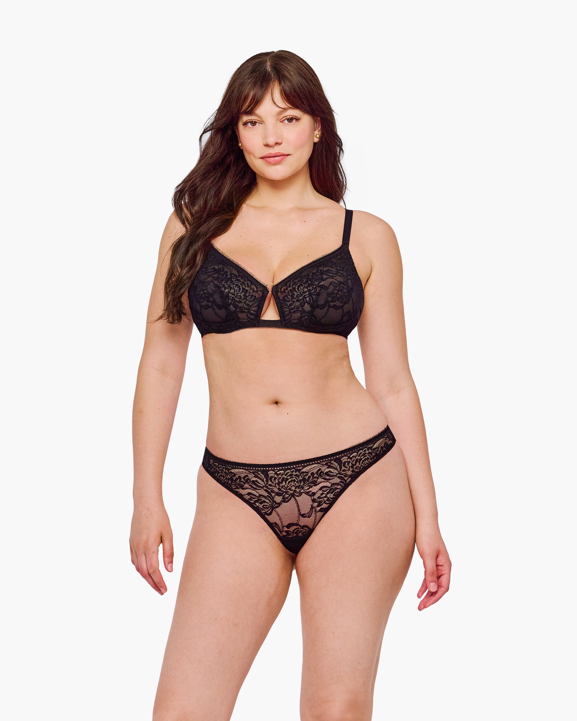 Black Thong - Crisanta Thong